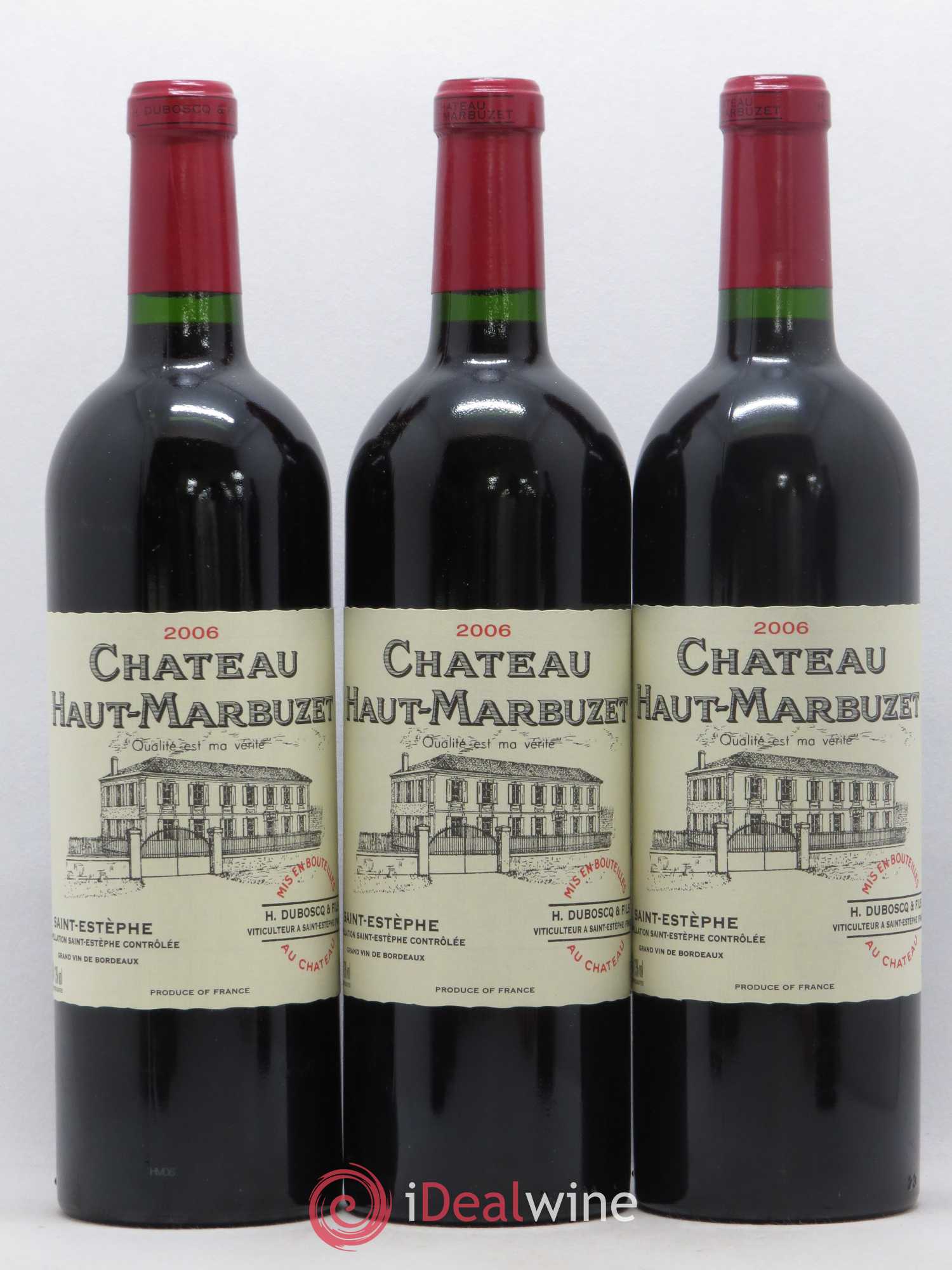 Château Haut Marbuzet 2006 - Lot de 12 bouteilles - 4