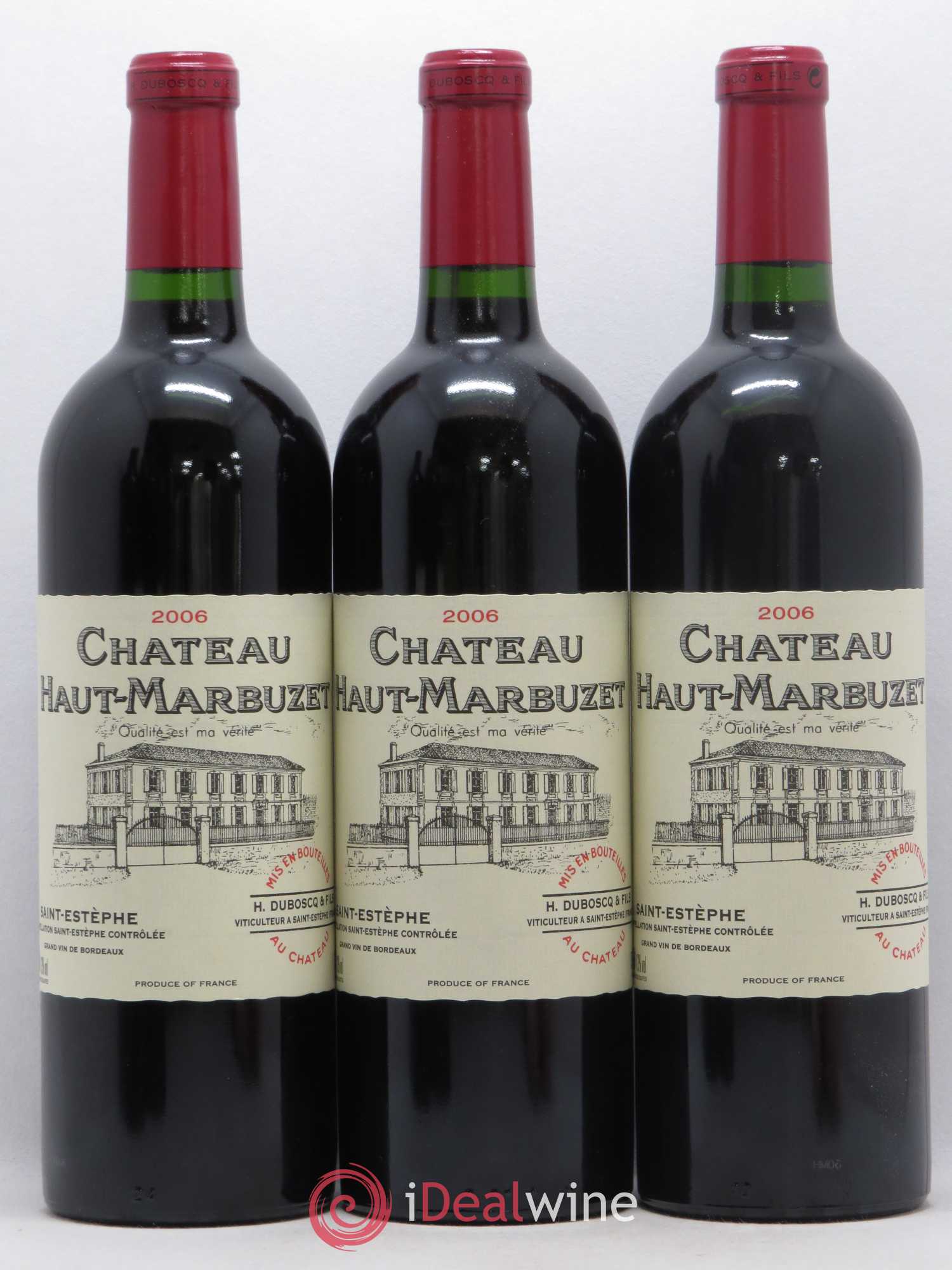 Château Haut Marbuzet 2006 - Lot de 12 bouteilles - 2