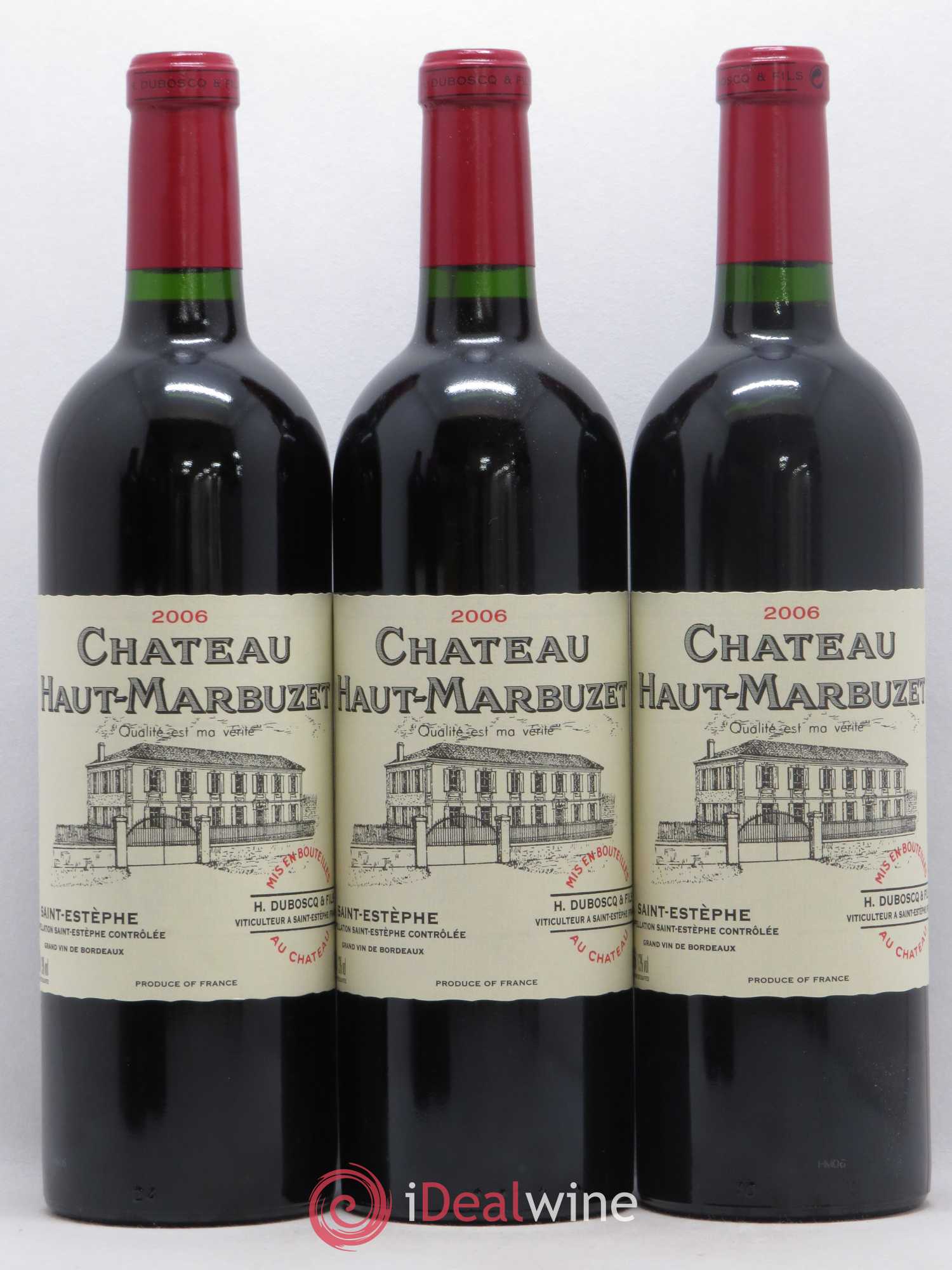 Château Haut Marbuzet 2006 - Lot de 12 bouteilles - 4