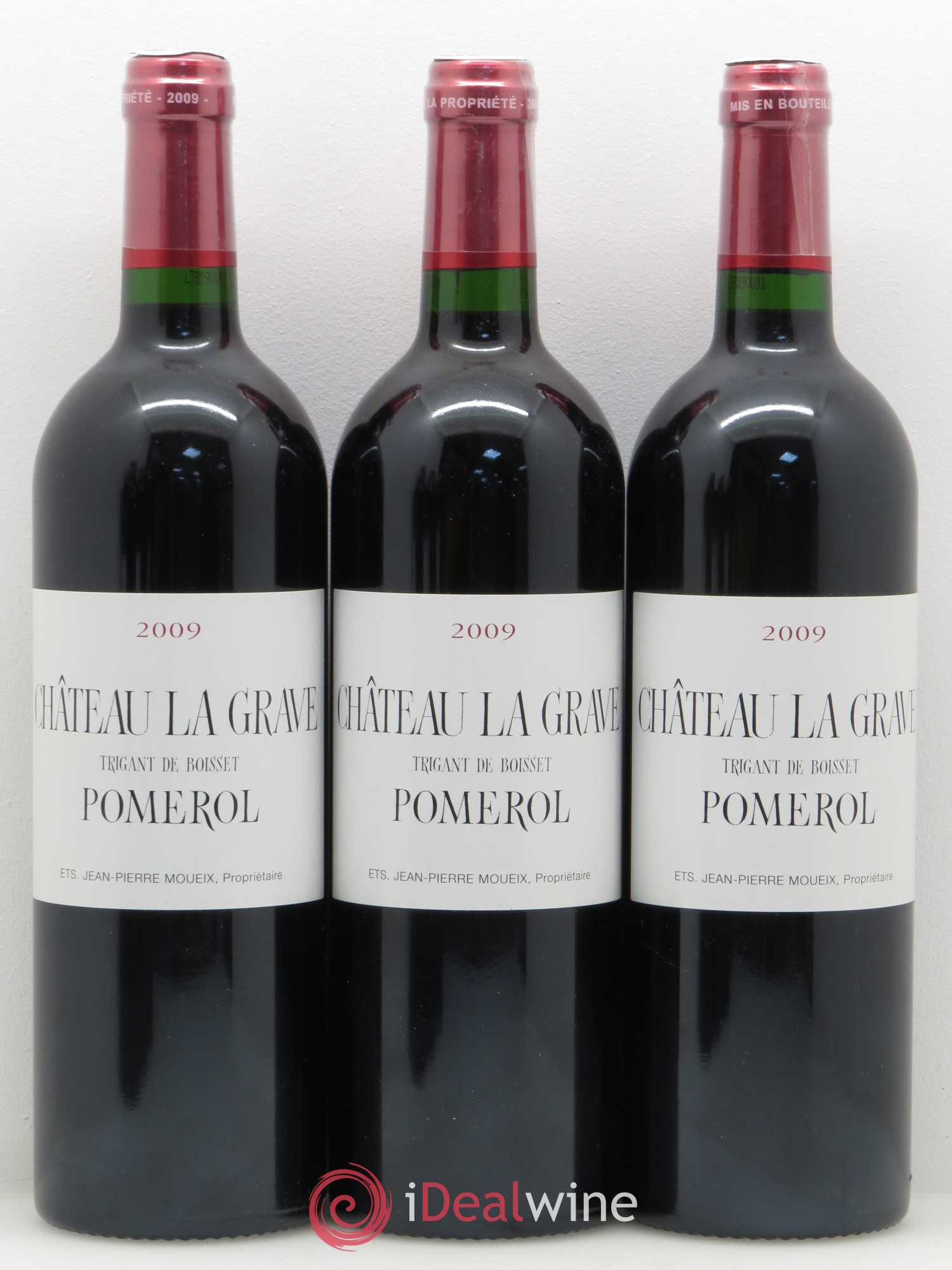 Château La Grave à Pomerol (Trigant de Boisset) 2009 - Lot de 12 bouteilles - 3