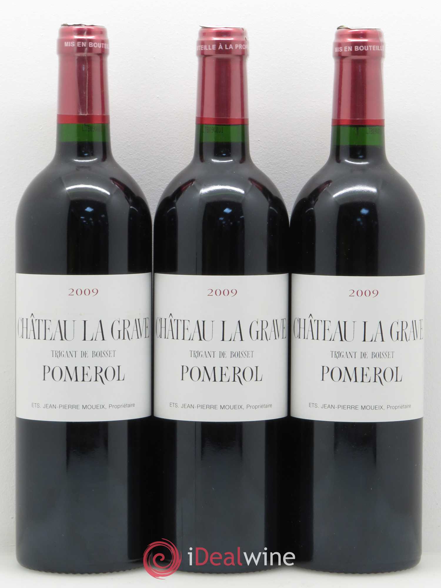 Château La Grave à Pomerol (Trigant de Boisset) 2009 - Lot de 12 bouteilles - 4