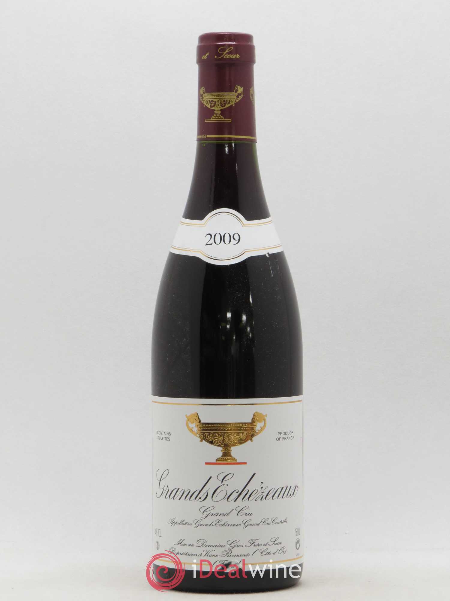 Grands-Echezeaux Grand Cru Gros Frère & Soeur 2009 - Lot de 1 bouteille - 0