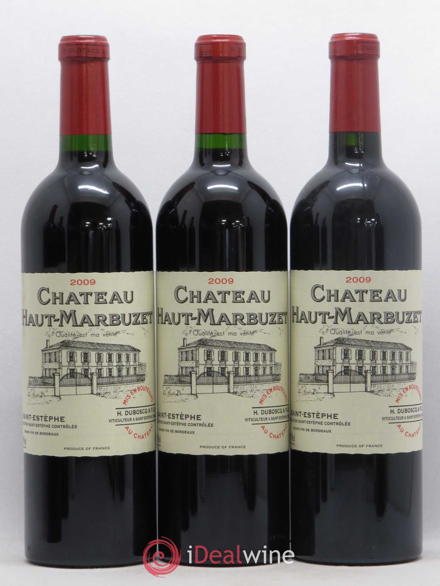 Château Haut Marbuzet 2009 - Lot de 12 bouteilles - 2