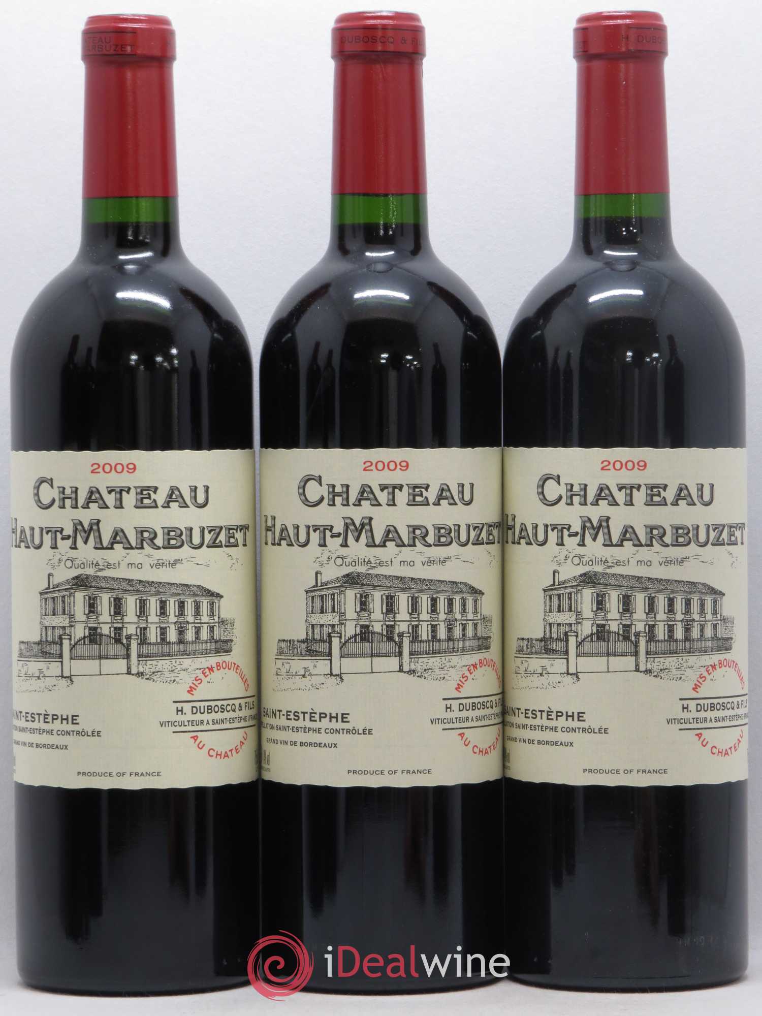 Château Haut Marbuzet 2009 - Lot de 12 bouteilles - 2