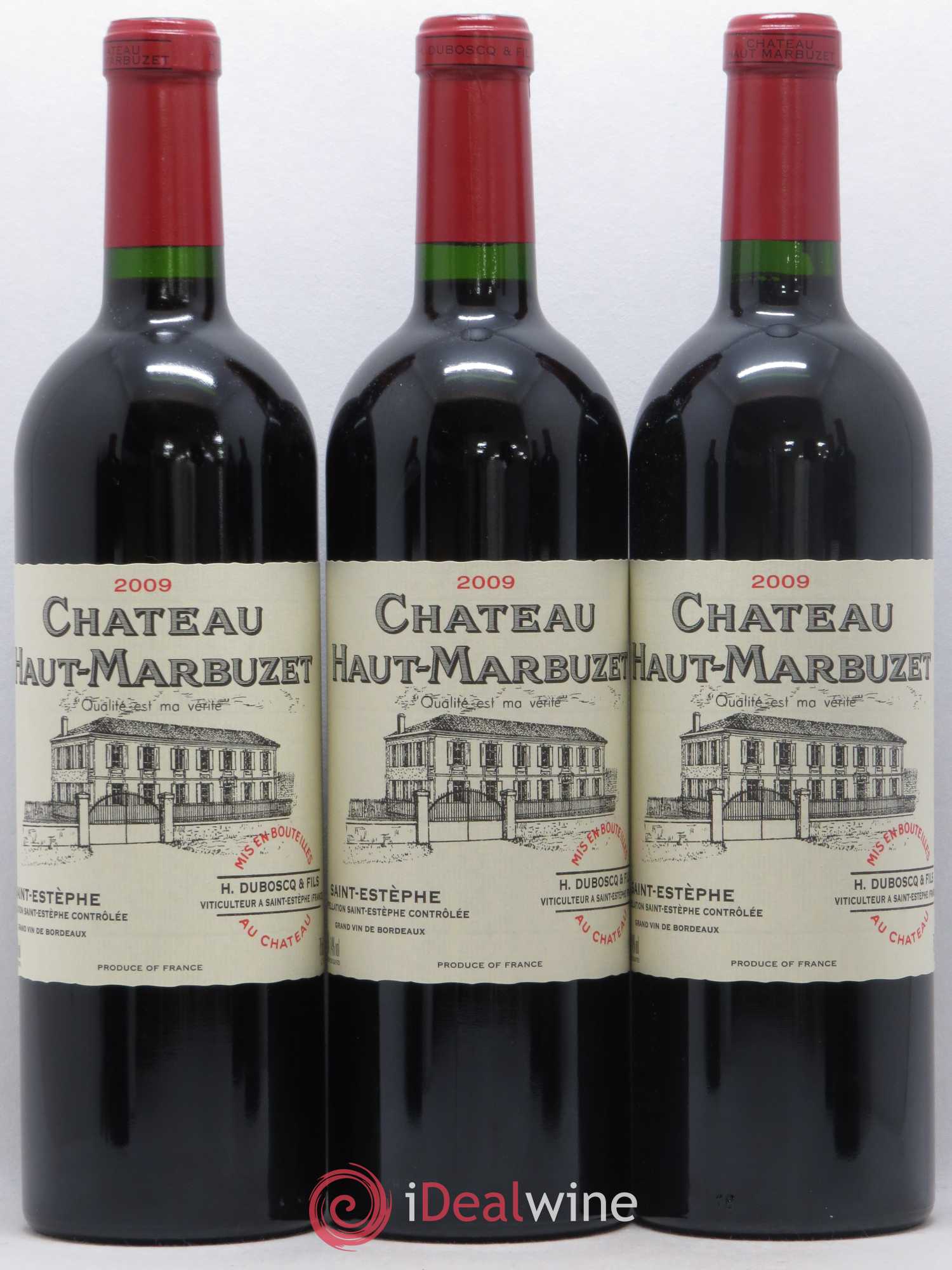 Château Haut Marbuzet 2009 - Lot de 12 bouteilles - 4