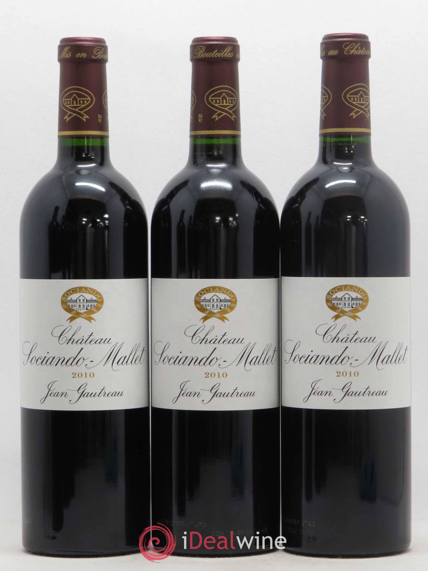 Château Sociando Mallet 2010 - Lot de 12 bouteilles - 3