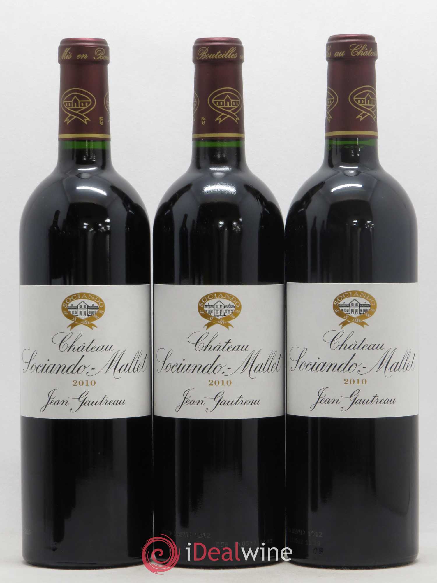 Château Sociando Mallet 2010 - Lot de 12 bouteilles - 4