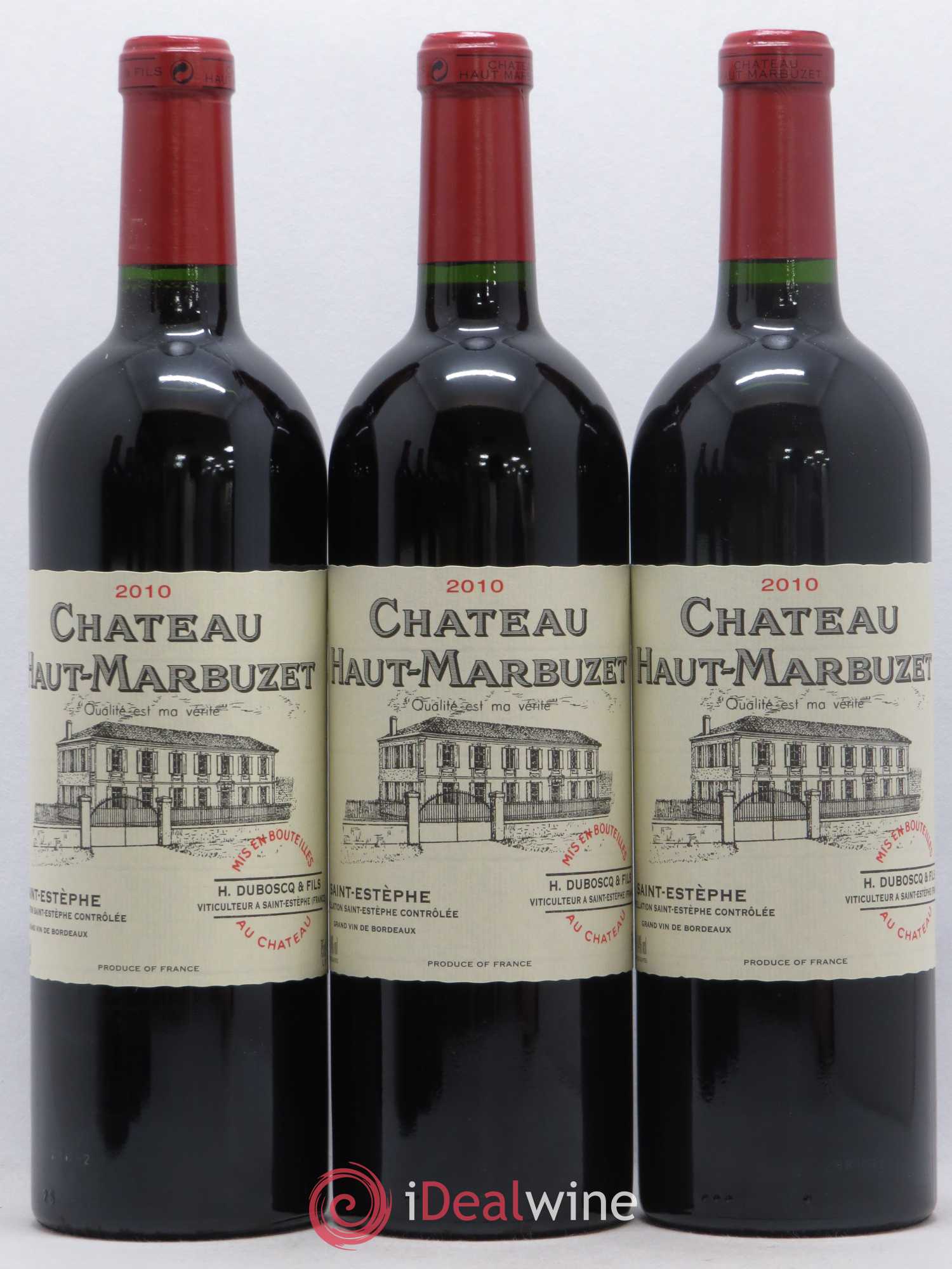 Château Haut Marbuzet 2010 - Lot de 12 bouteilles - 3
