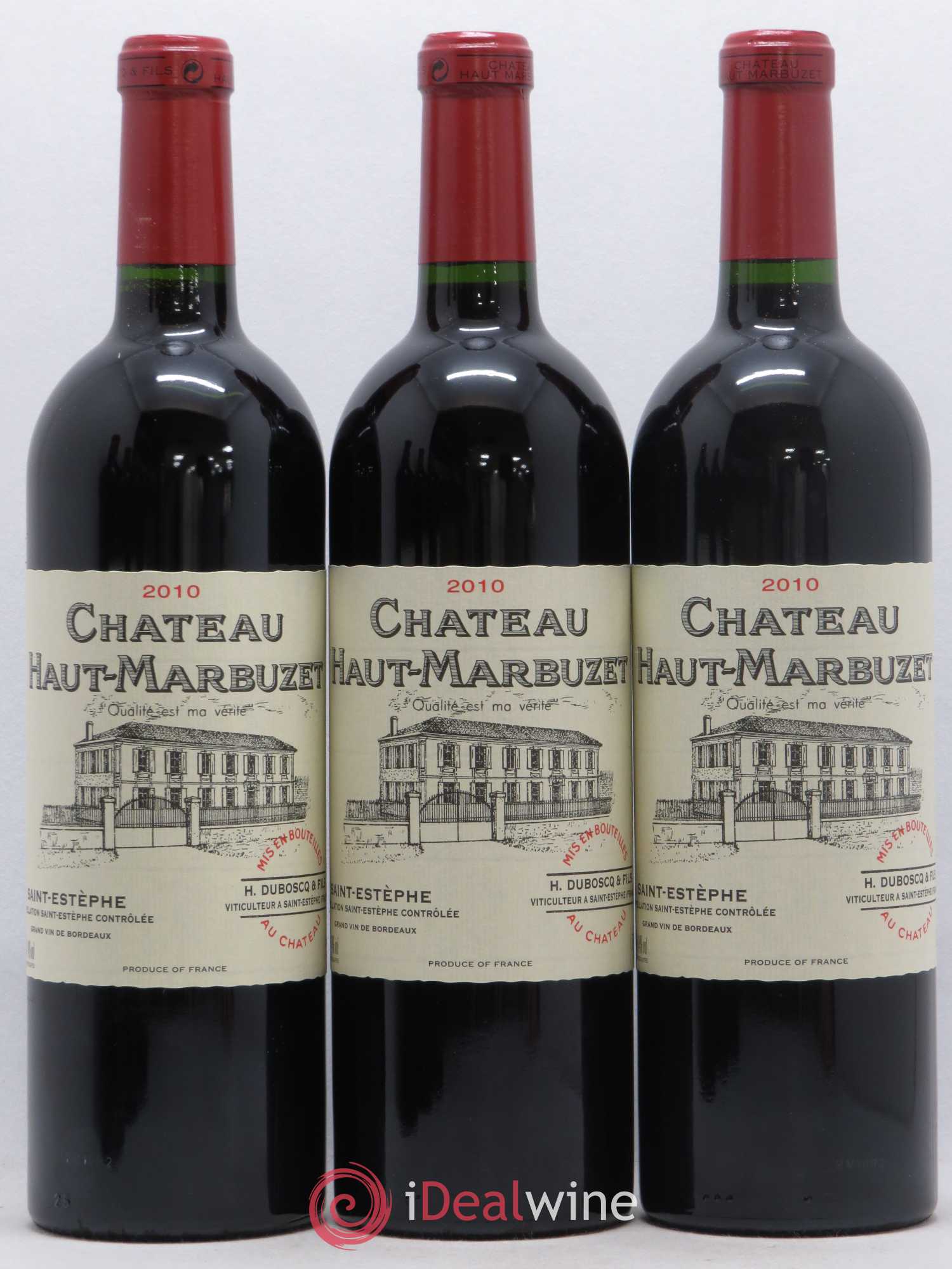 Château Haut Marbuzet 2010 - Lot de 12 bouteilles - 4