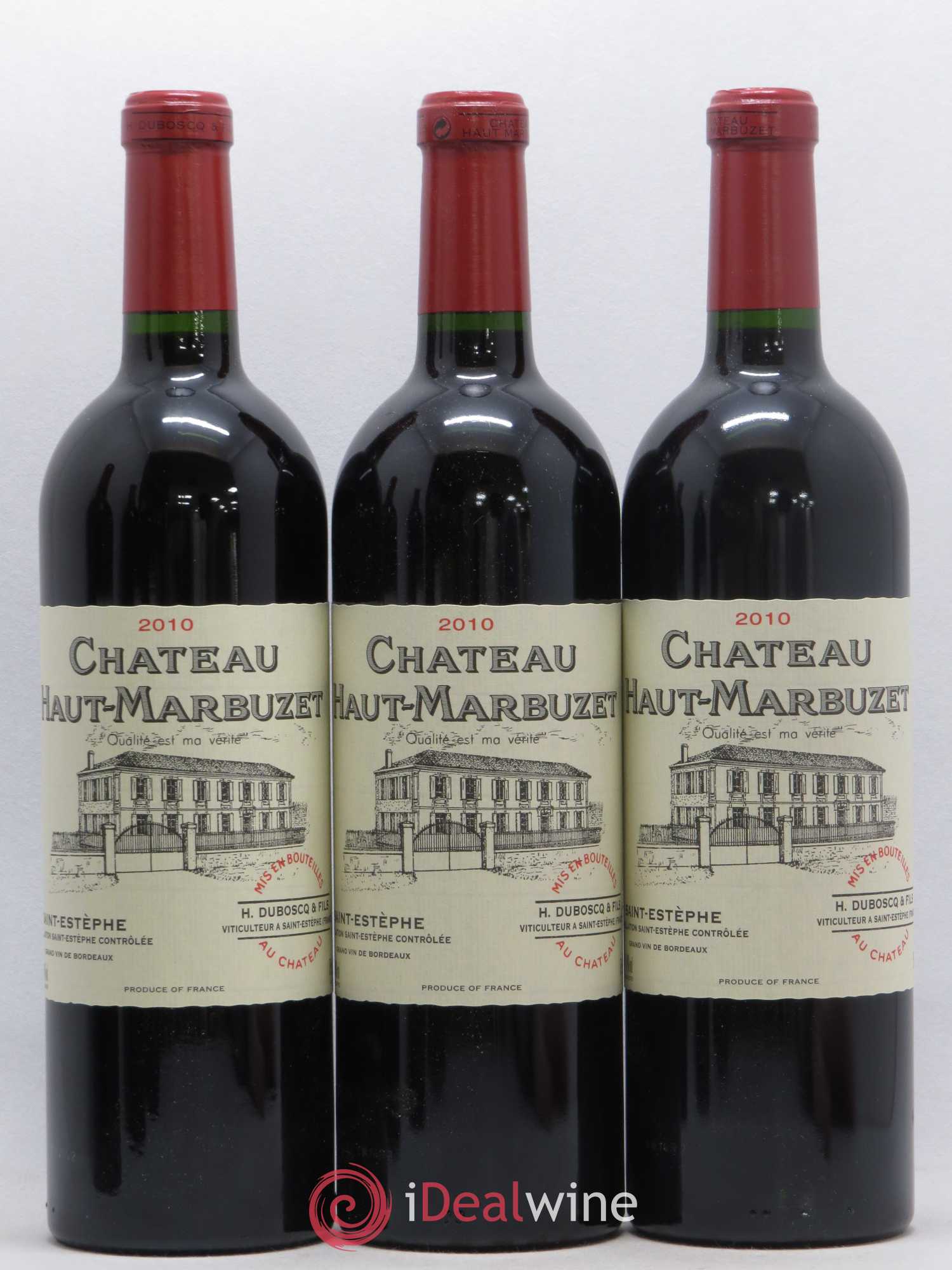 Château Haut Marbuzet 2010 - Lot de 12 bouteilles - 3