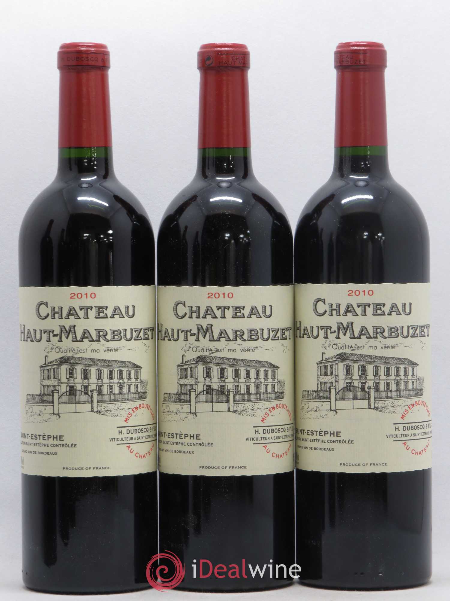 Château Haut Marbuzet 2010 - Lot de 12 bouteilles - 4