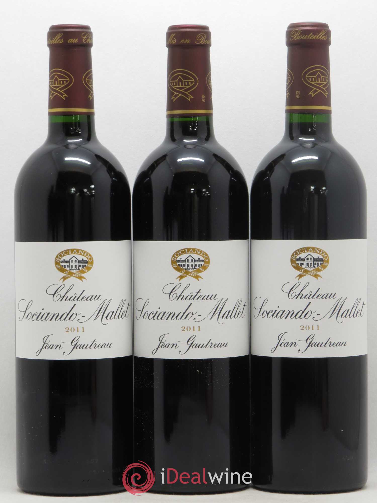 Château Sociando Mallet 2011 - Lot de 6 bouteilles - 2