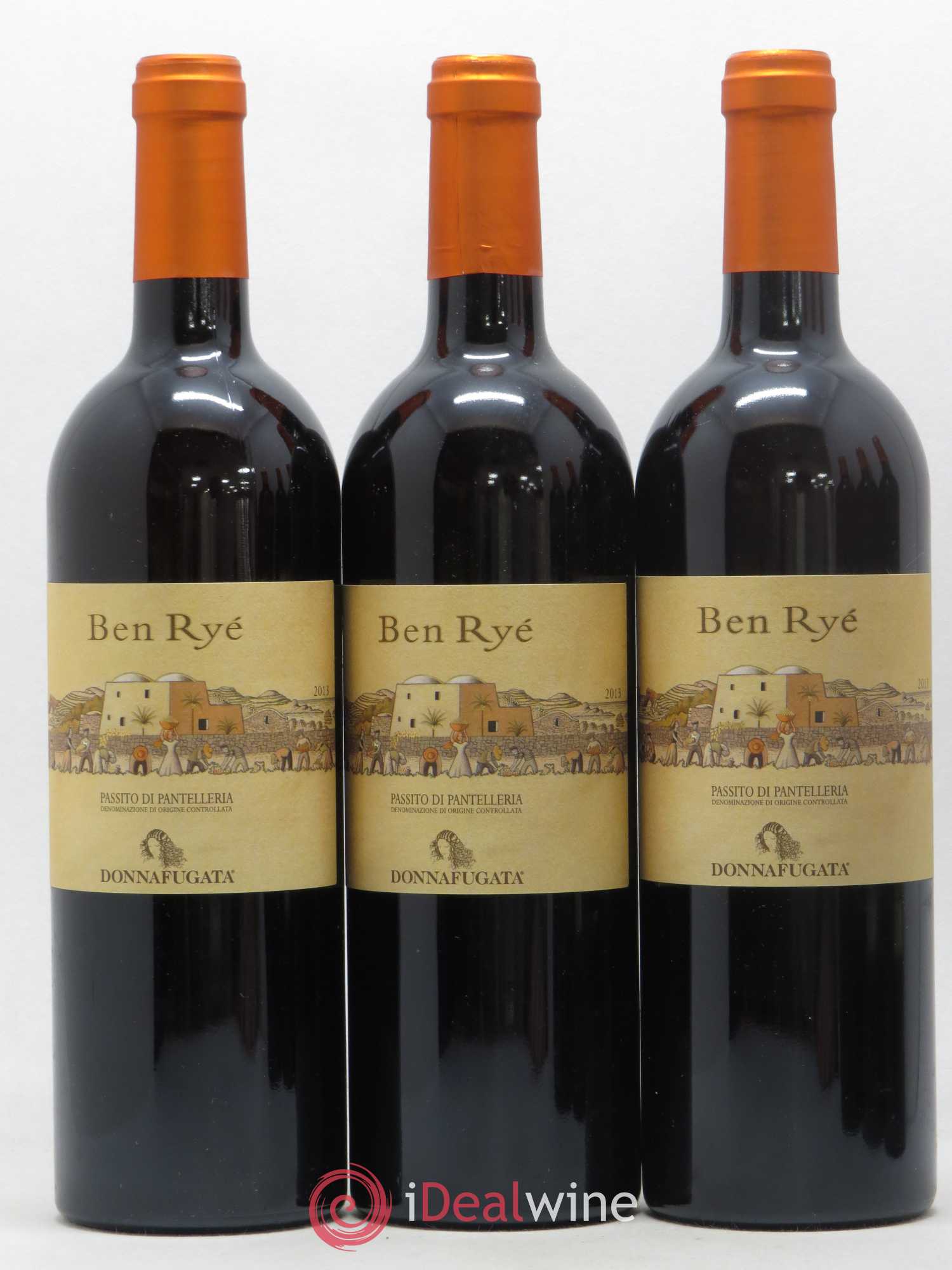 Passito di Pantelleria DOC Ben Ryé Donna Fugata 2013 - Lot of 6 bottles - 1
