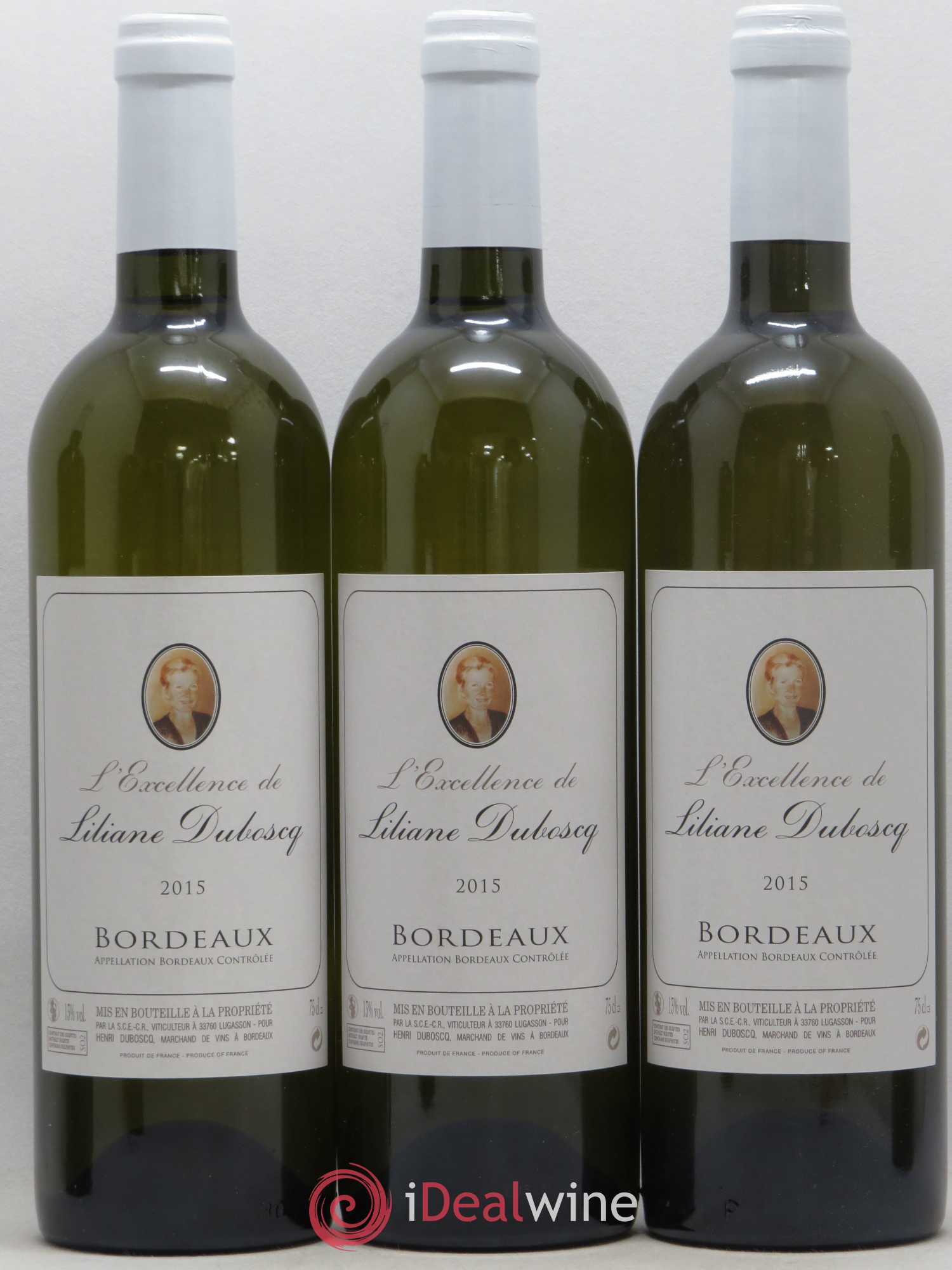 Bordeaux L'Excellence de Liliane Duboscq (sans prix de réserve) 2015 - Posten von 12 Flaschen - 4