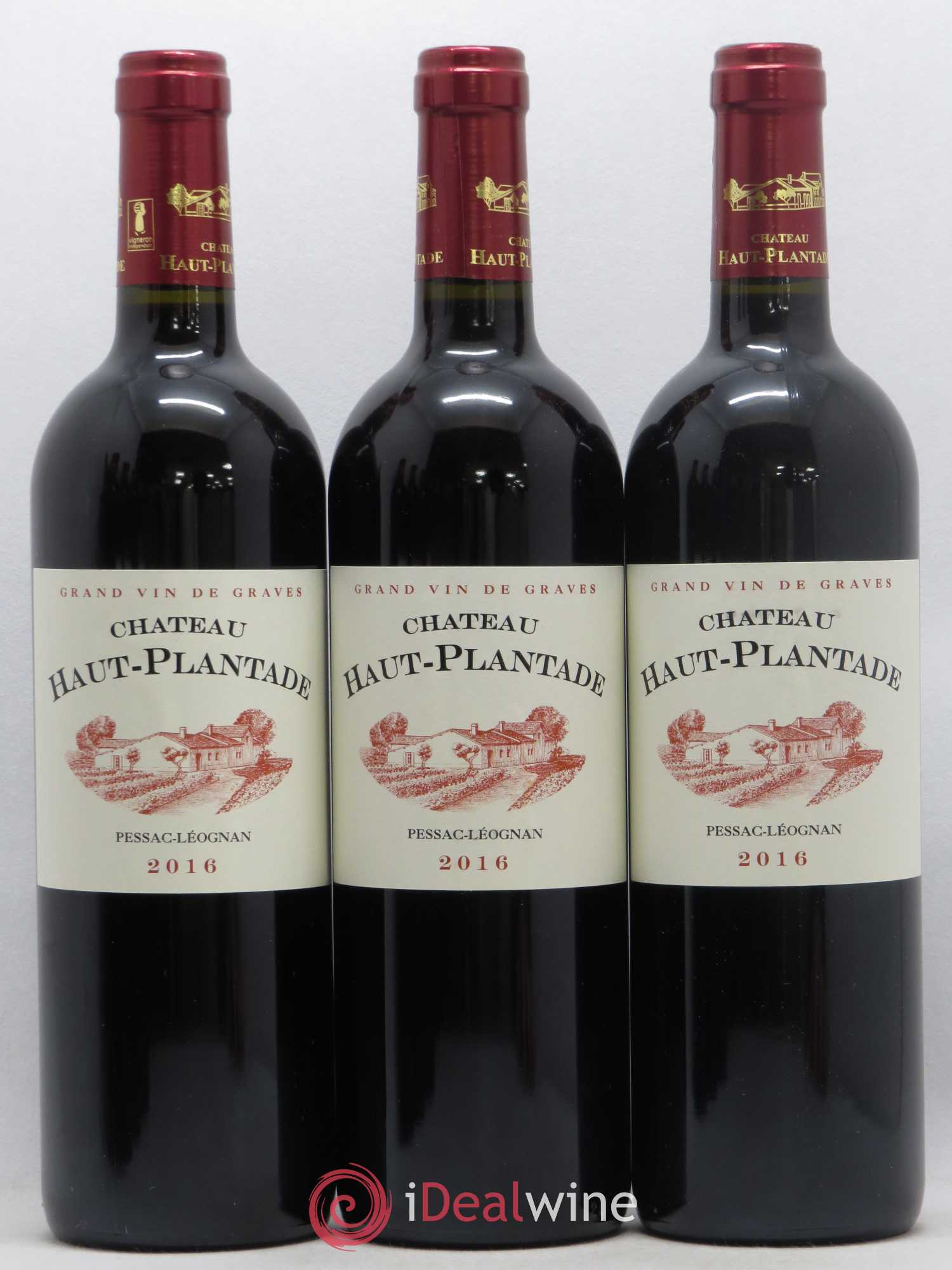 Pessac-Léognan Château Haut Plantade (no reserve) 2016 - Lot of 12 bottles - 1