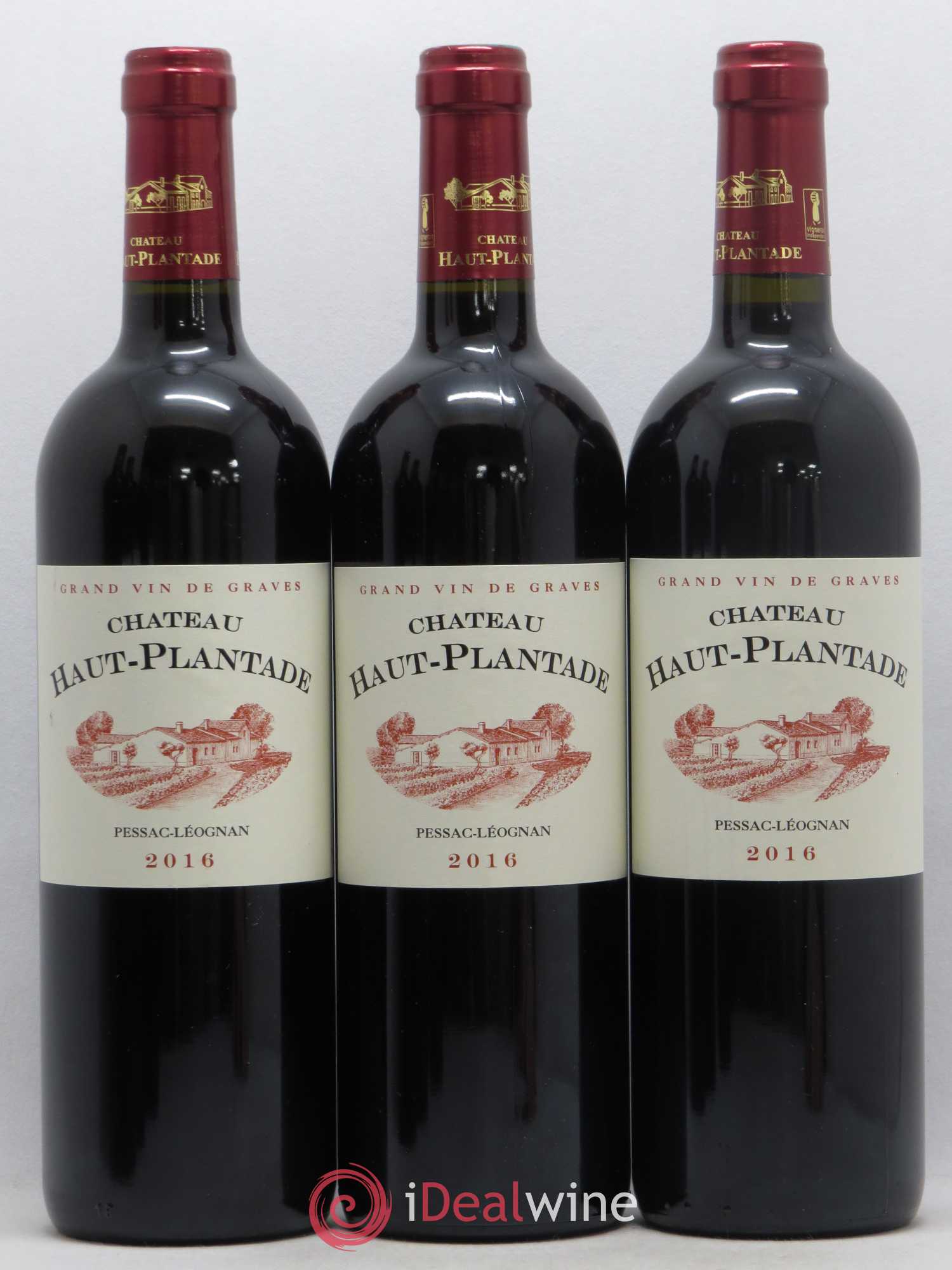 Pessac-Léognan Château Haut Plantade (no reserve) 2016 - Lot of 12 bottles - 3