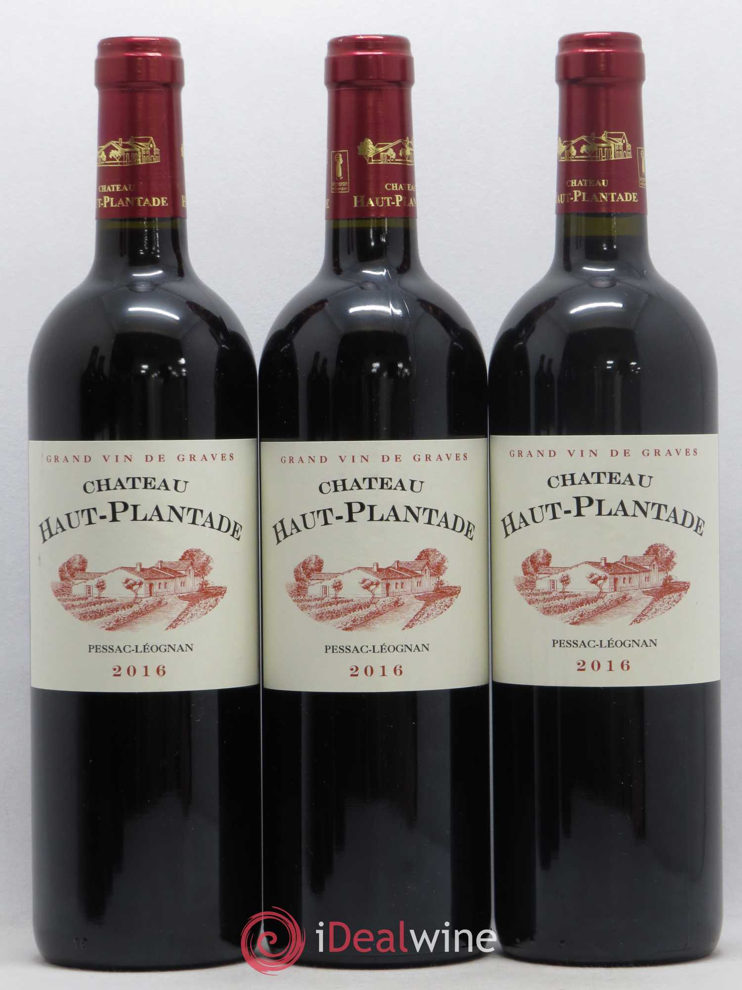 Pessac-Léognan Château Haut Plantade (no reserve) 2016 - Lot of 12 bottles - 4