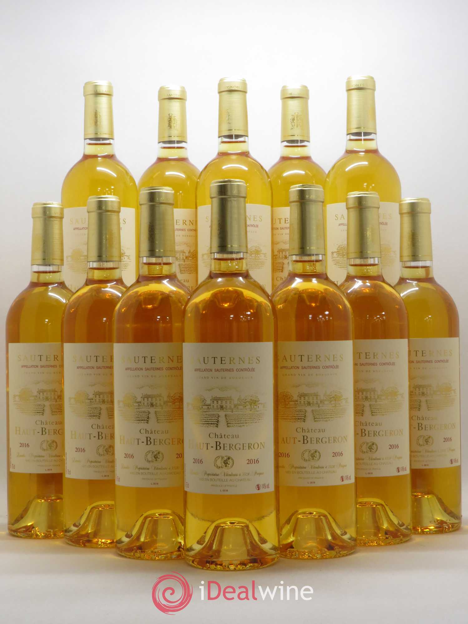 Château Haut-Bergeron 2016 - Lot de 12 bouteilles - 0