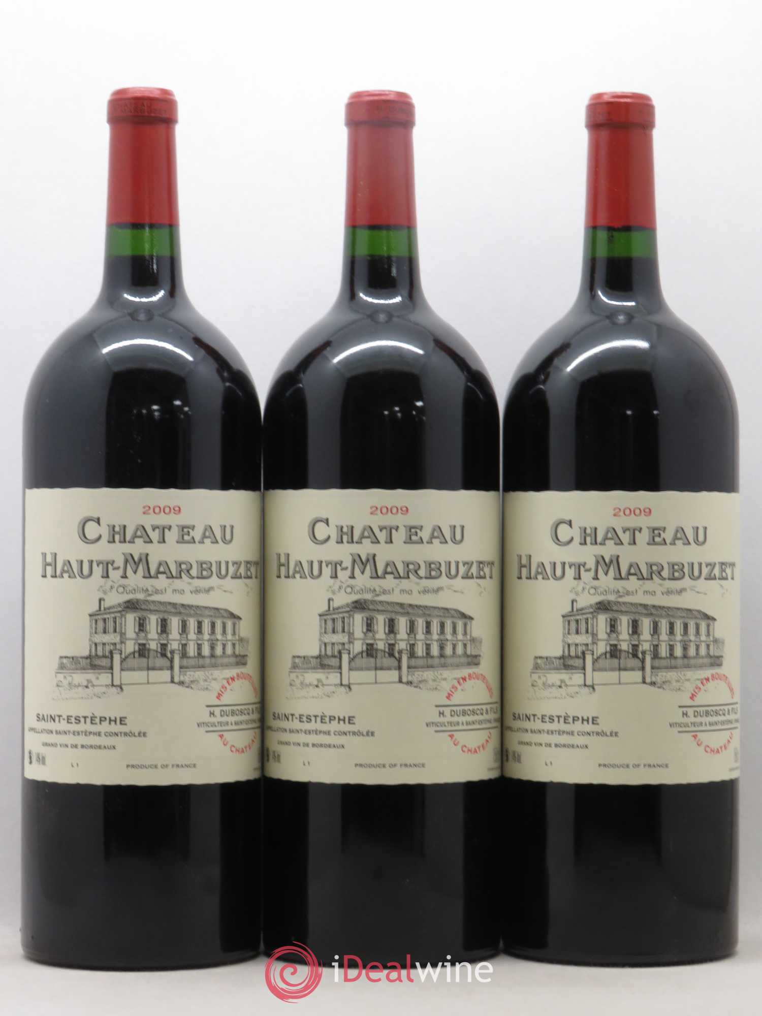 Château Haut Marbuzet 2009 - Lot de 6 magnums - 2