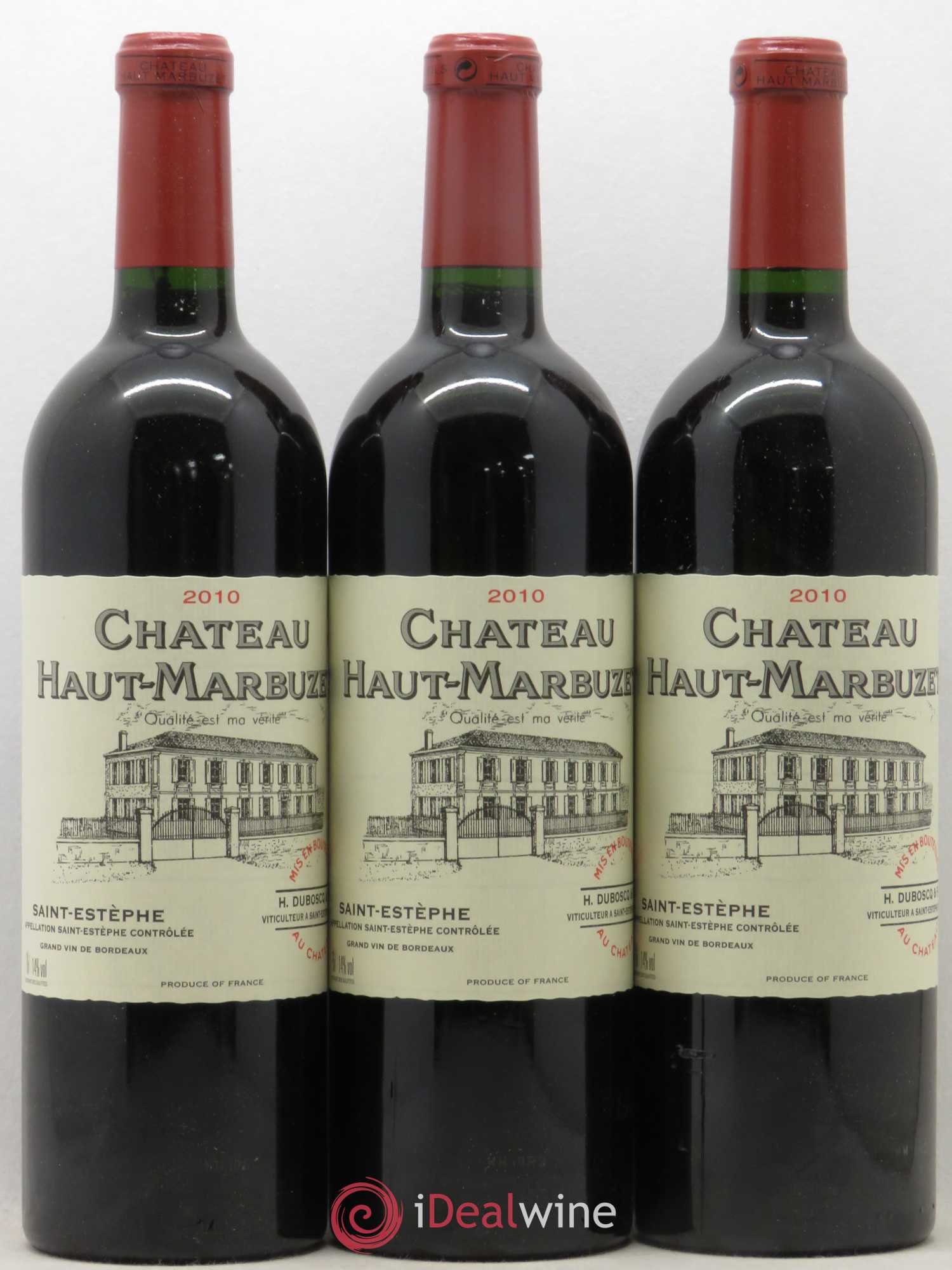 Château Haut Marbuzet 2010 - Lot de 12 bouteilles - 3