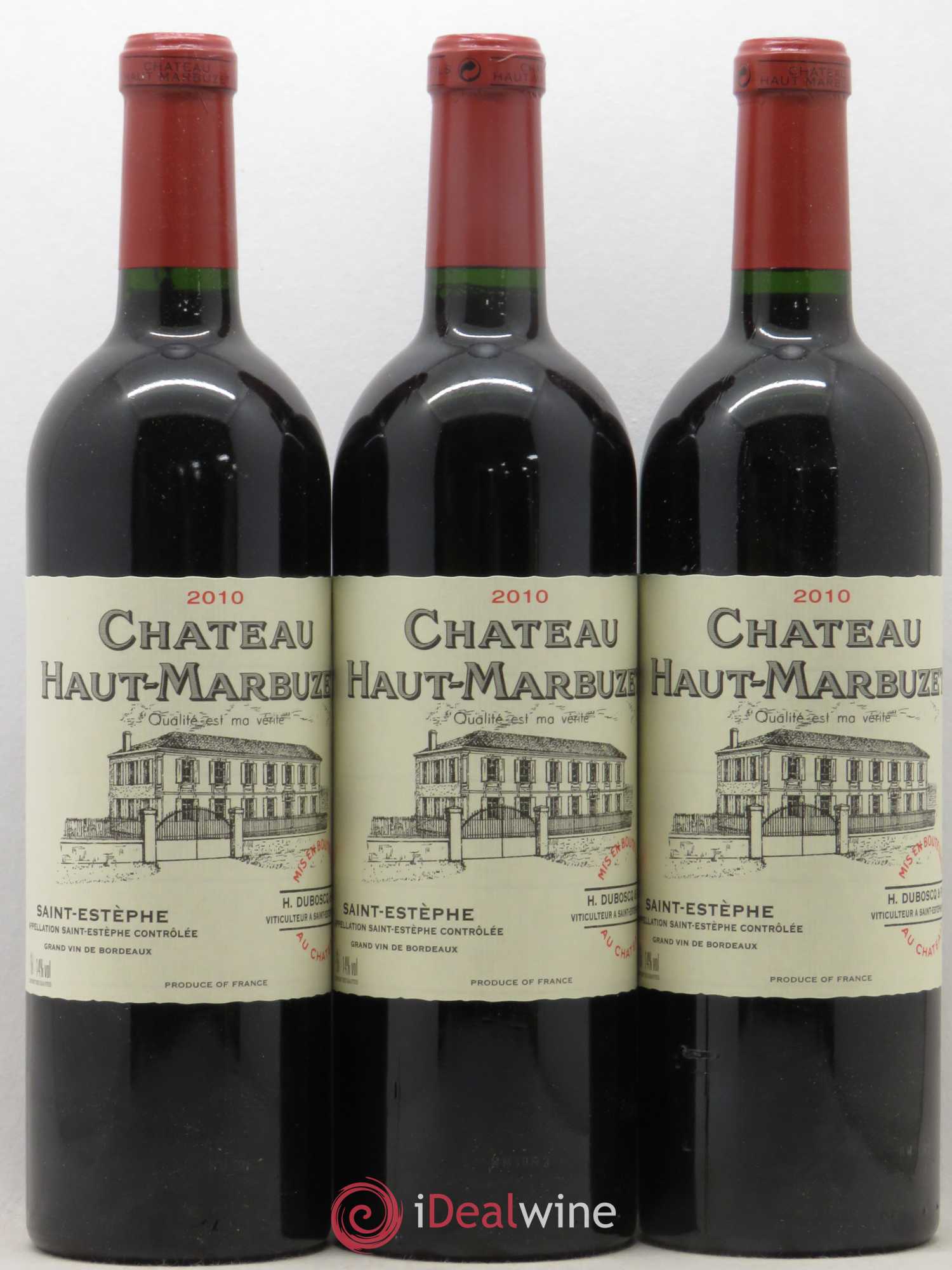 Château Haut Marbuzet 2010 - Lot de 12 bouteilles - 4