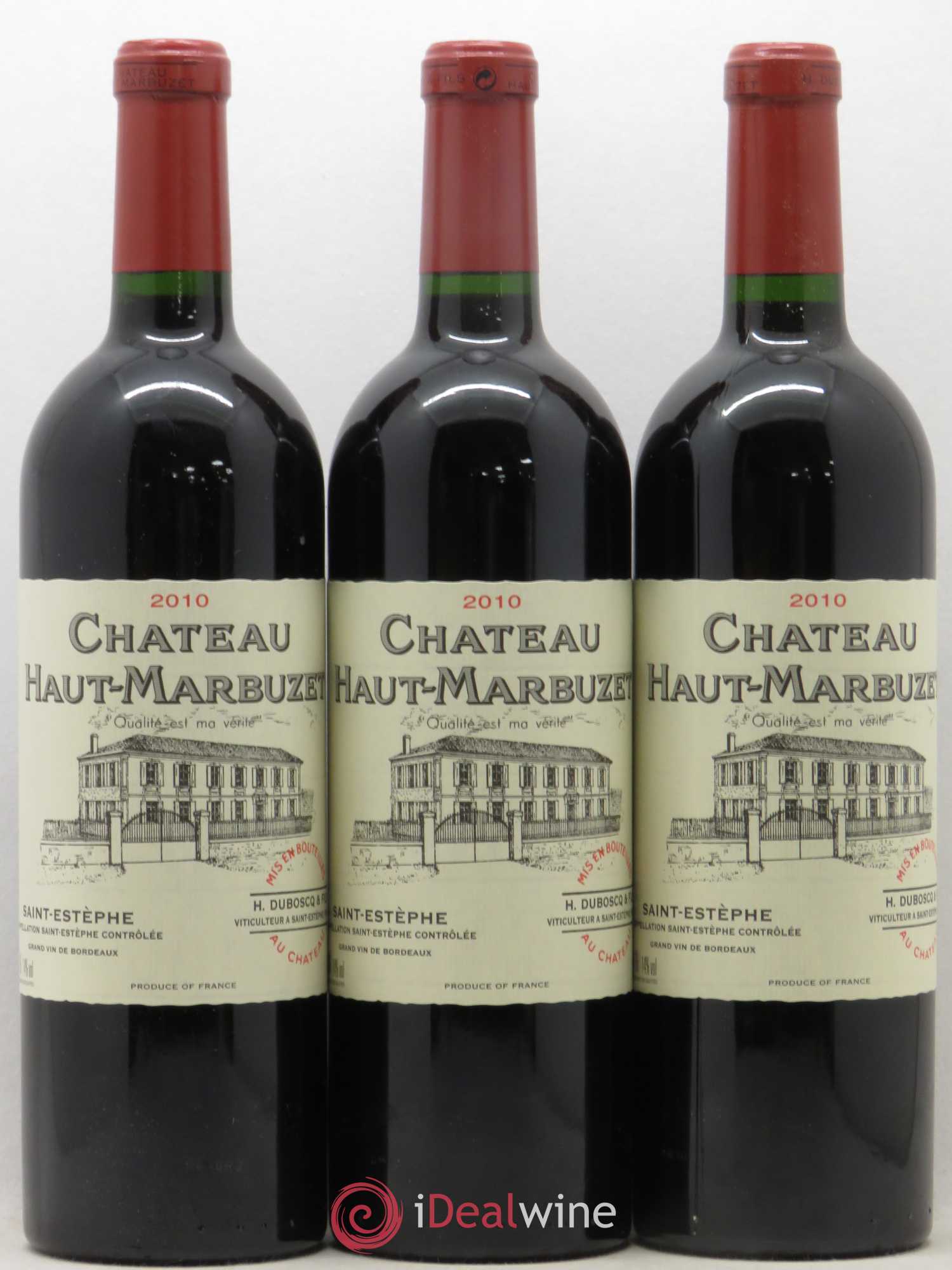 Château Haut Marbuzet 2010 - Lot de 12 bouteilles - 3