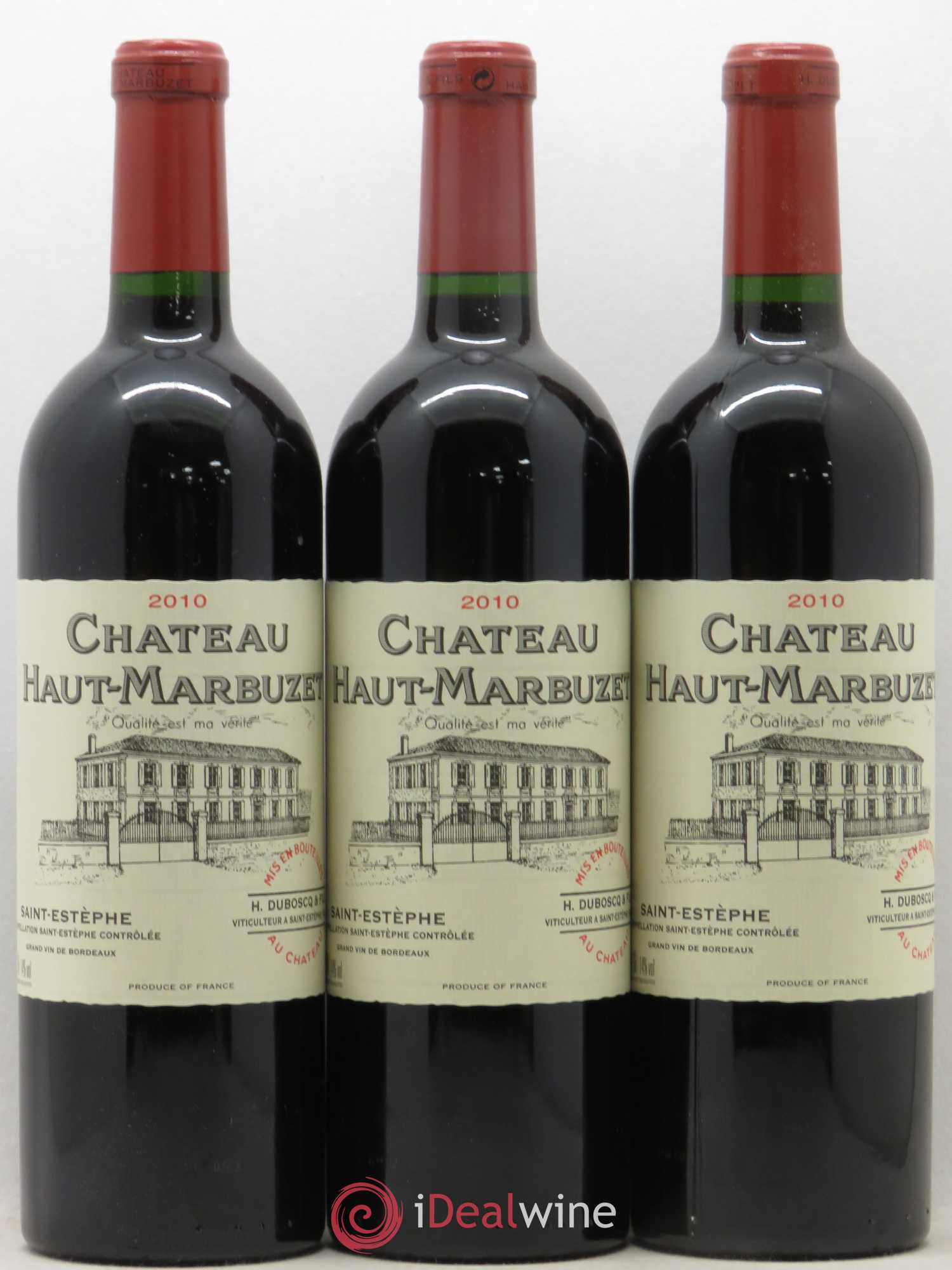 Château Haut Marbuzet 2010 - Lot de 12 bouteilles - 4