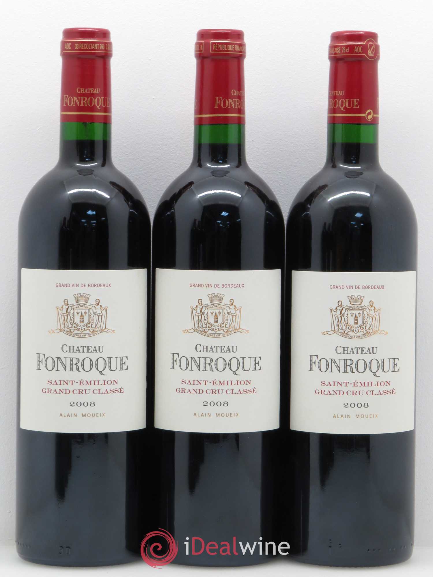 Château Fonroque Grand Cru Classé 2008 - Lot de 12 bouteilles - 3