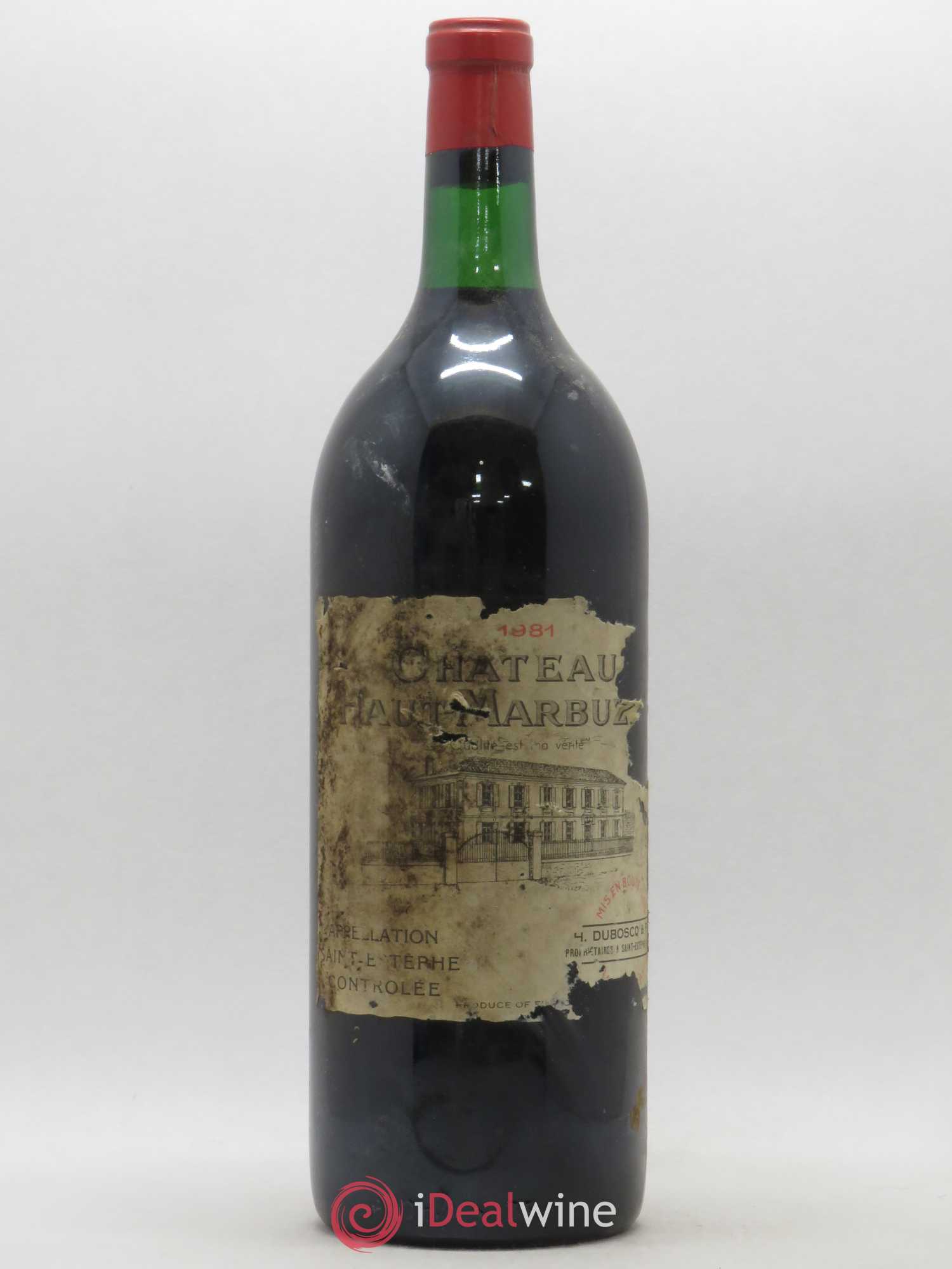Château Haut Marbuzet 1981 - Lot de 1 magnum - 0