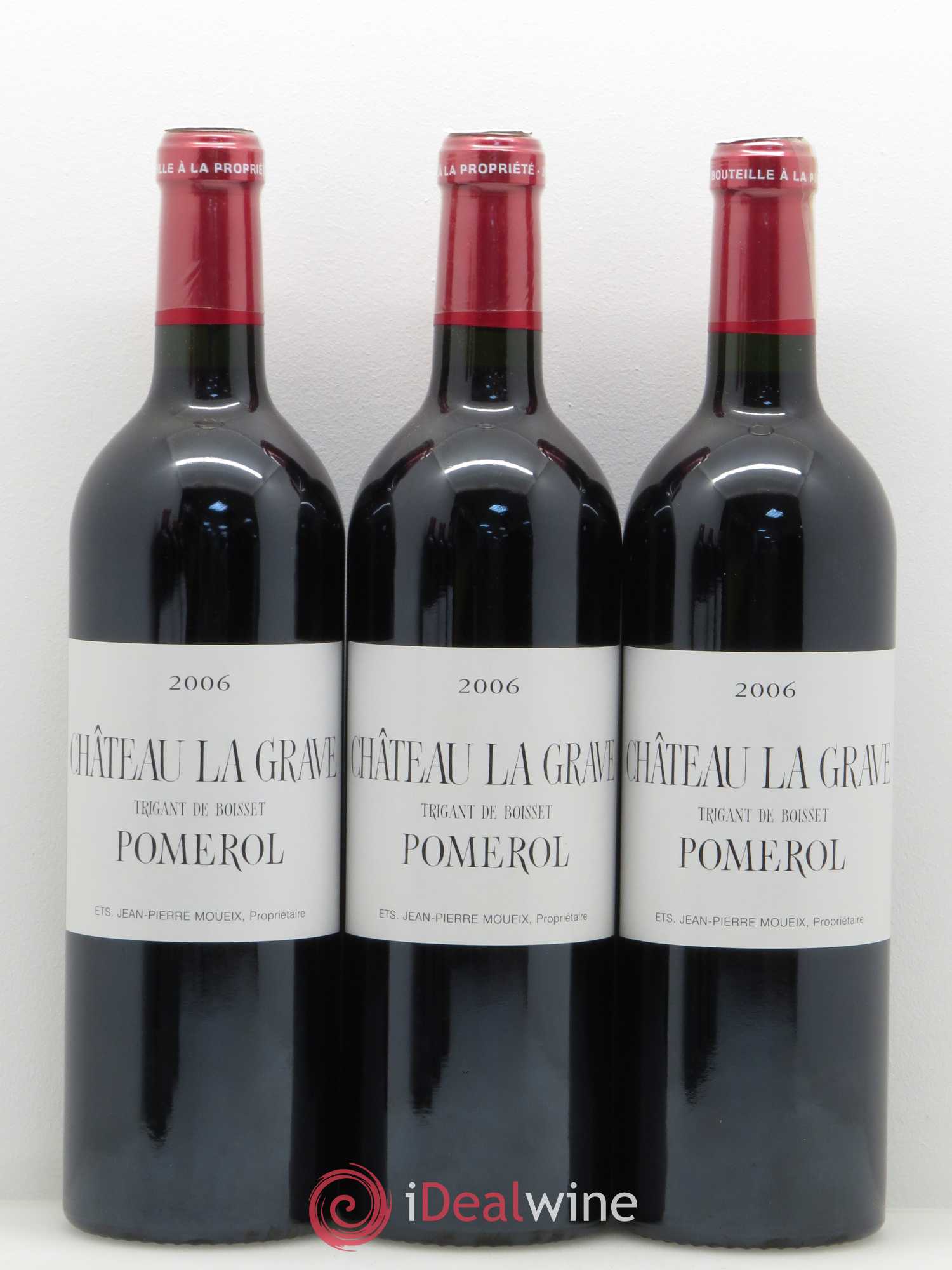 Château La Grave à Pomerol (Trigant de Boisset) 2006 - Lot de 12 bouteilles - 3