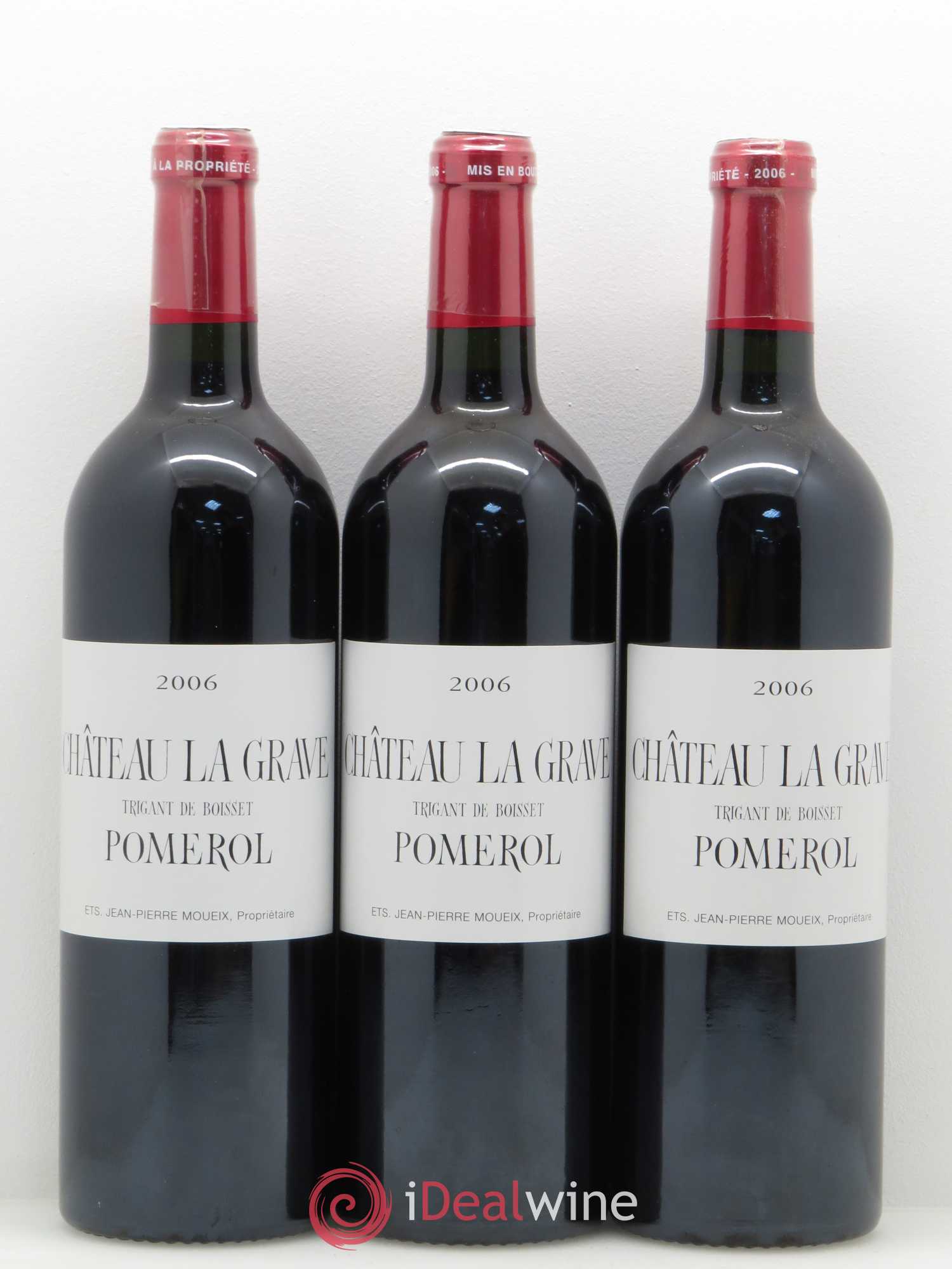 Château La Grave à Pomerol (Trigant de Boisset) 2006 - Lot de 12 bouteilles - 4