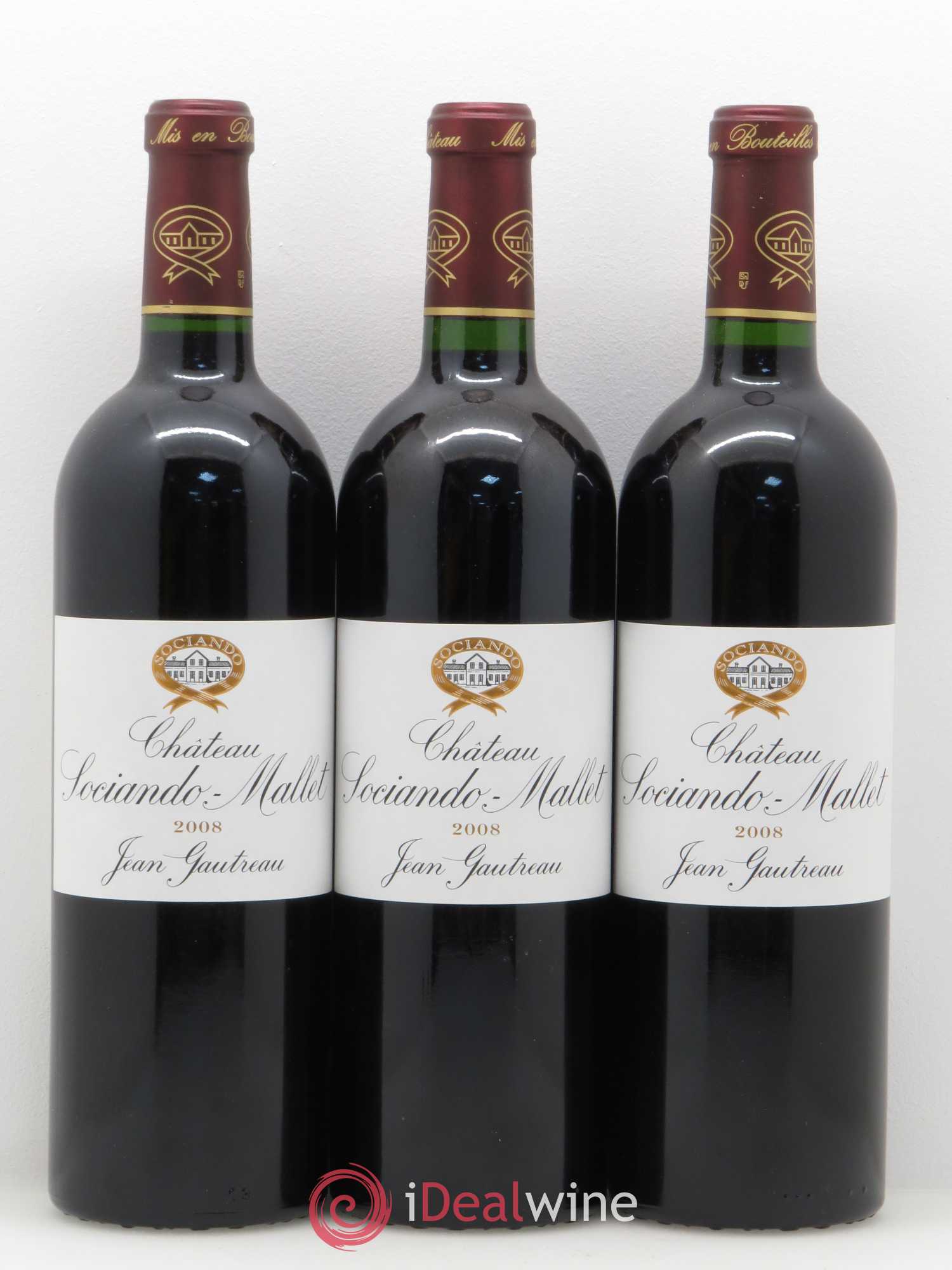 Château Sociando Mallet 2008 - Lot de 12 bouteilles - 4