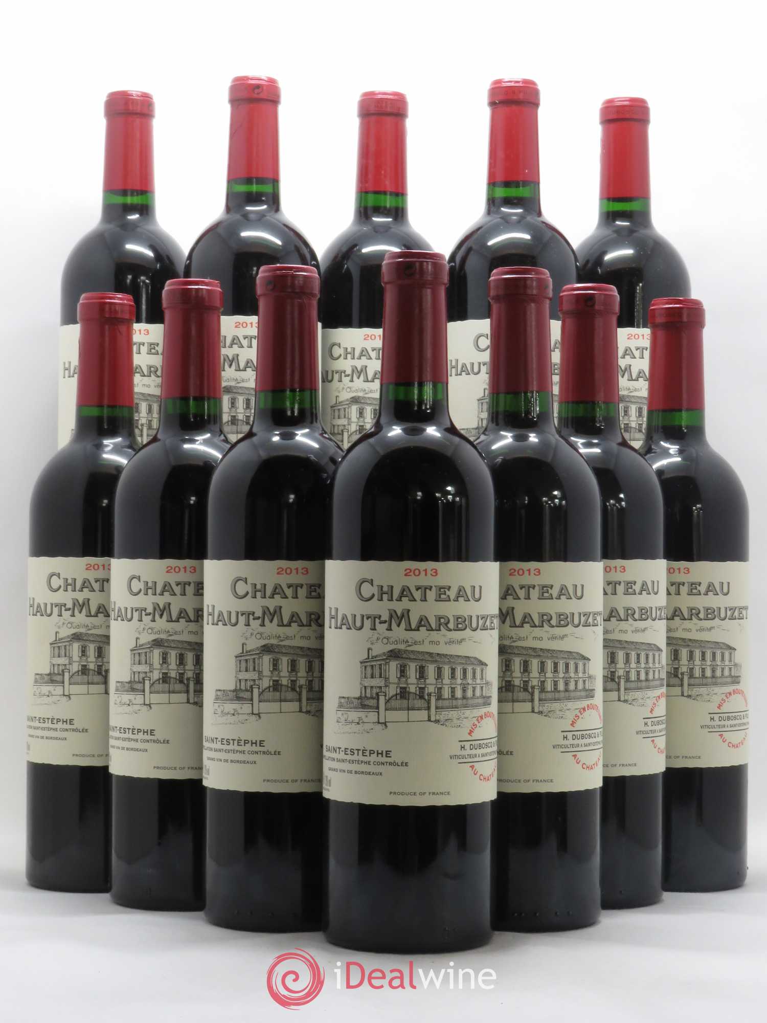 Château Haut Marbuzet 2013 - Lot de 12 bouteilles - 0