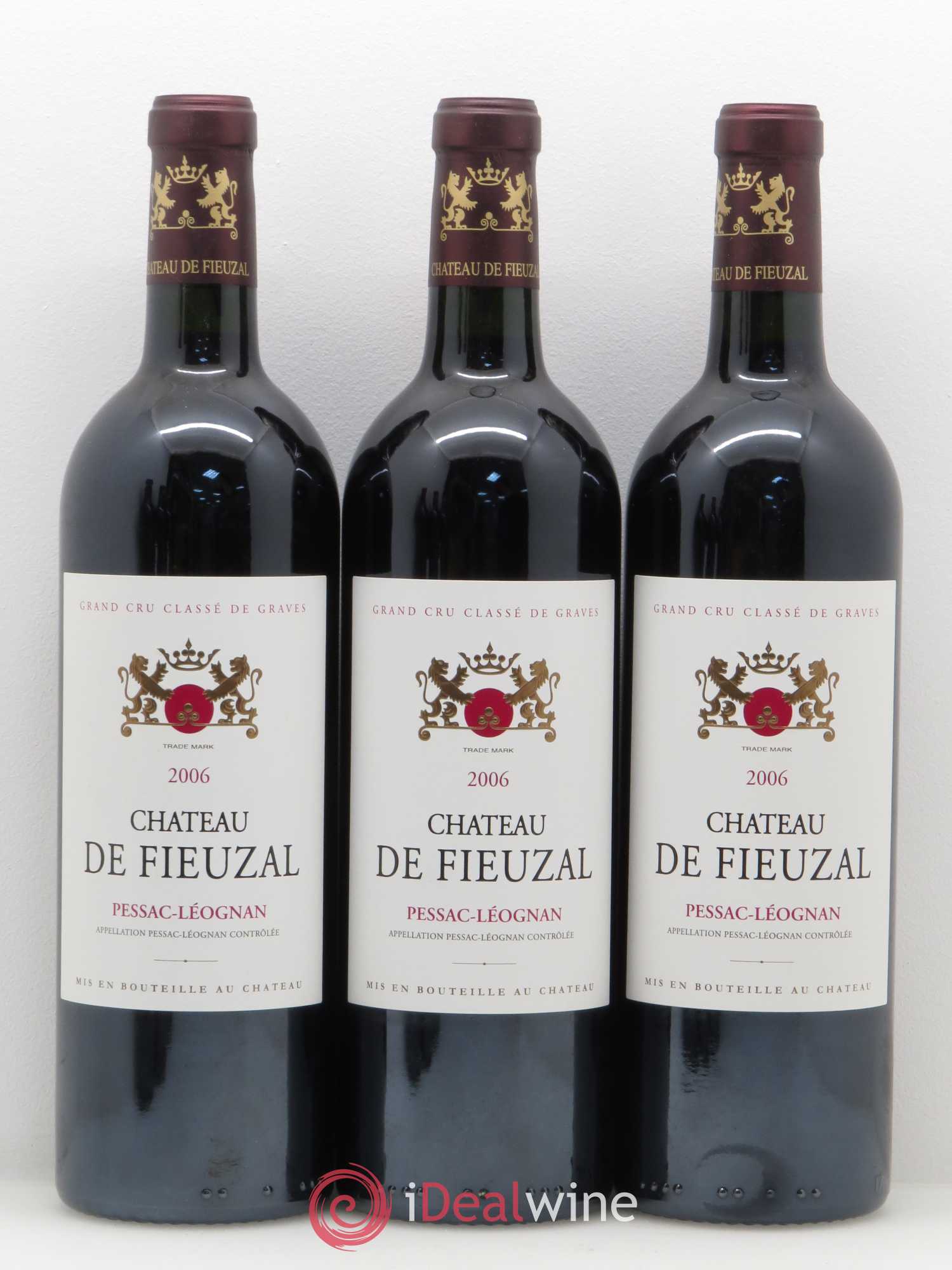 Château de Fieuzal Cru Classé de Graves 2006 - Lot de 12 bouteilles - 1