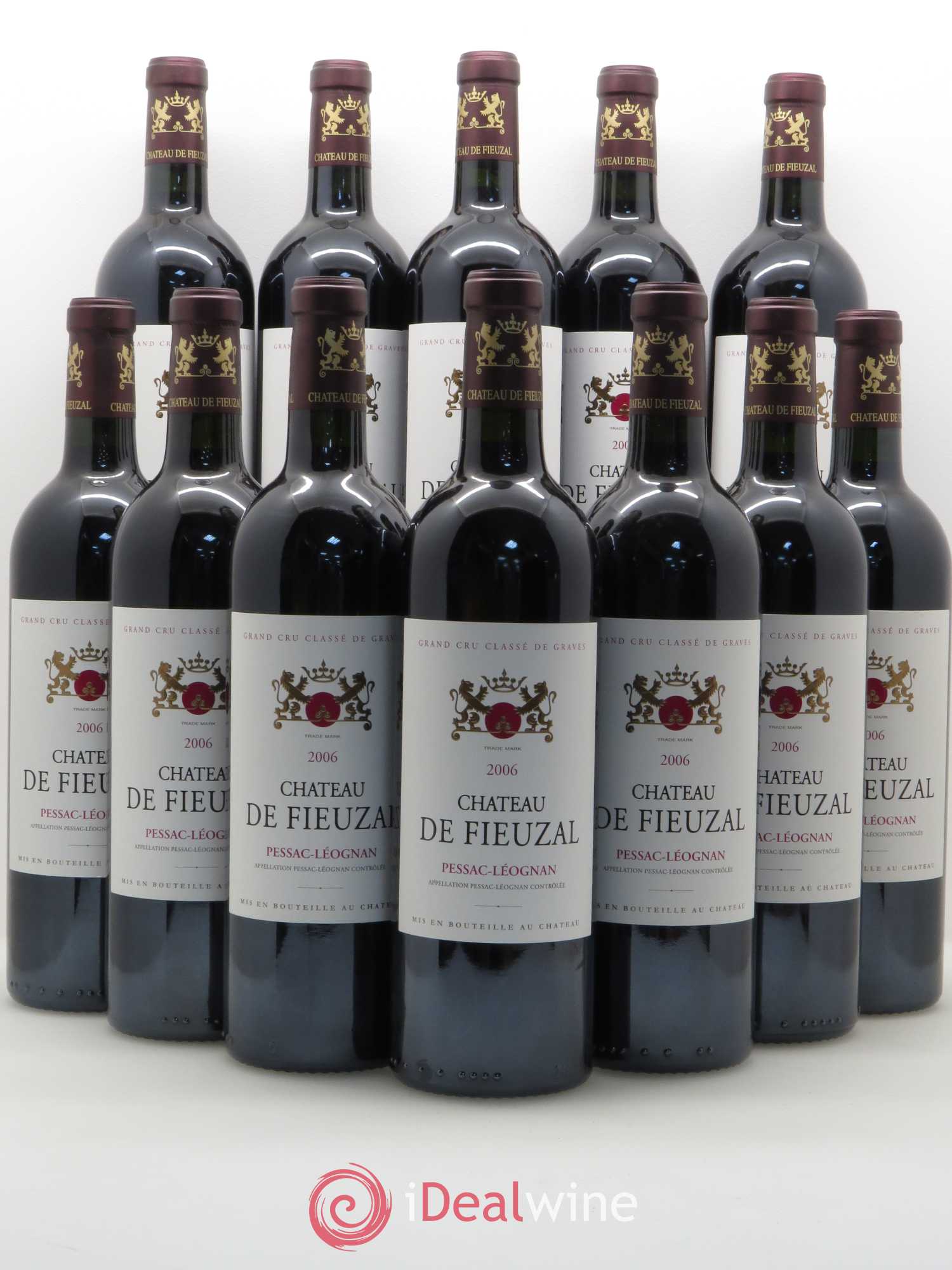 Château de Fieuzal Cru Classé de Graves 2006 - Lot de 12 bouteilles - 0