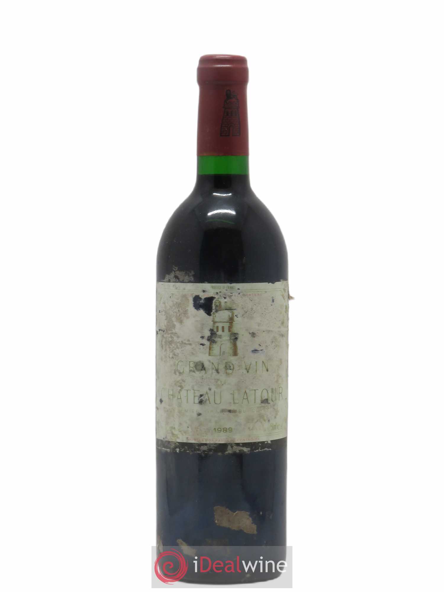 Château Latour 1er Grand Cru Classé 1989 - Lot de 1 bouteille - 0