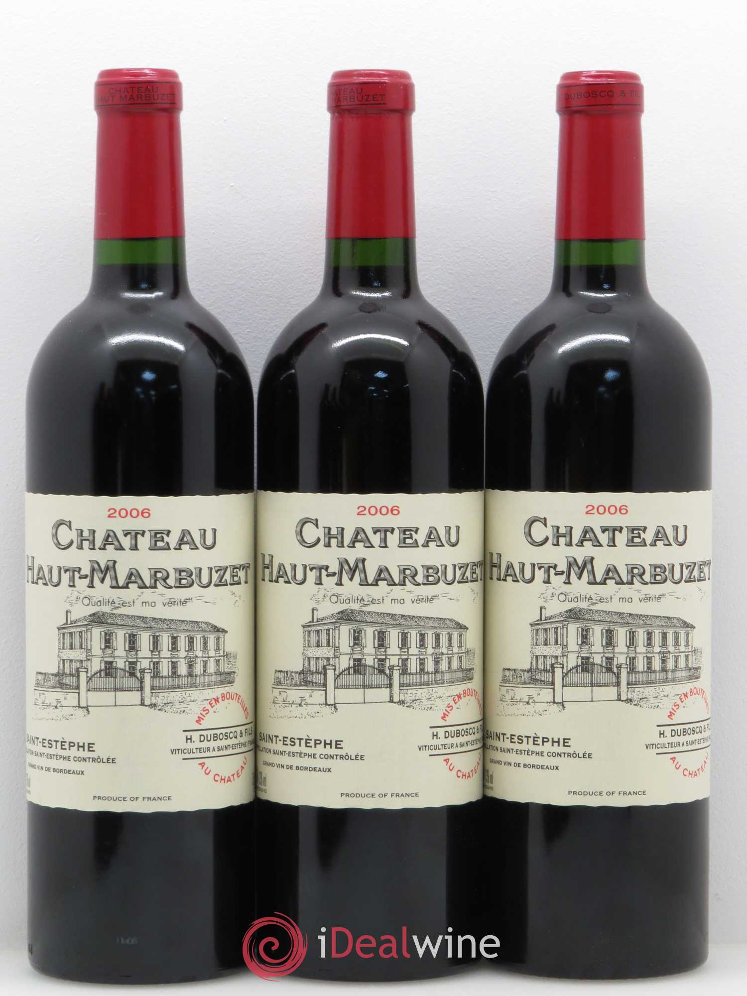 Château Haut Marbuzet 2006 - Lot de 12 bouteilles - 2