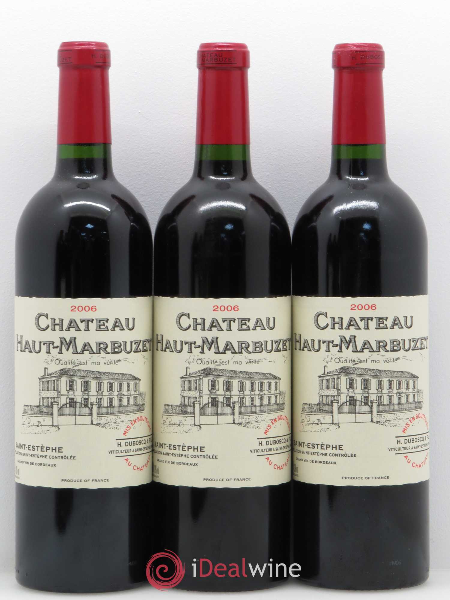 Château Haut Marbuzet 2006 - Lot de 12 bouteilles - 3