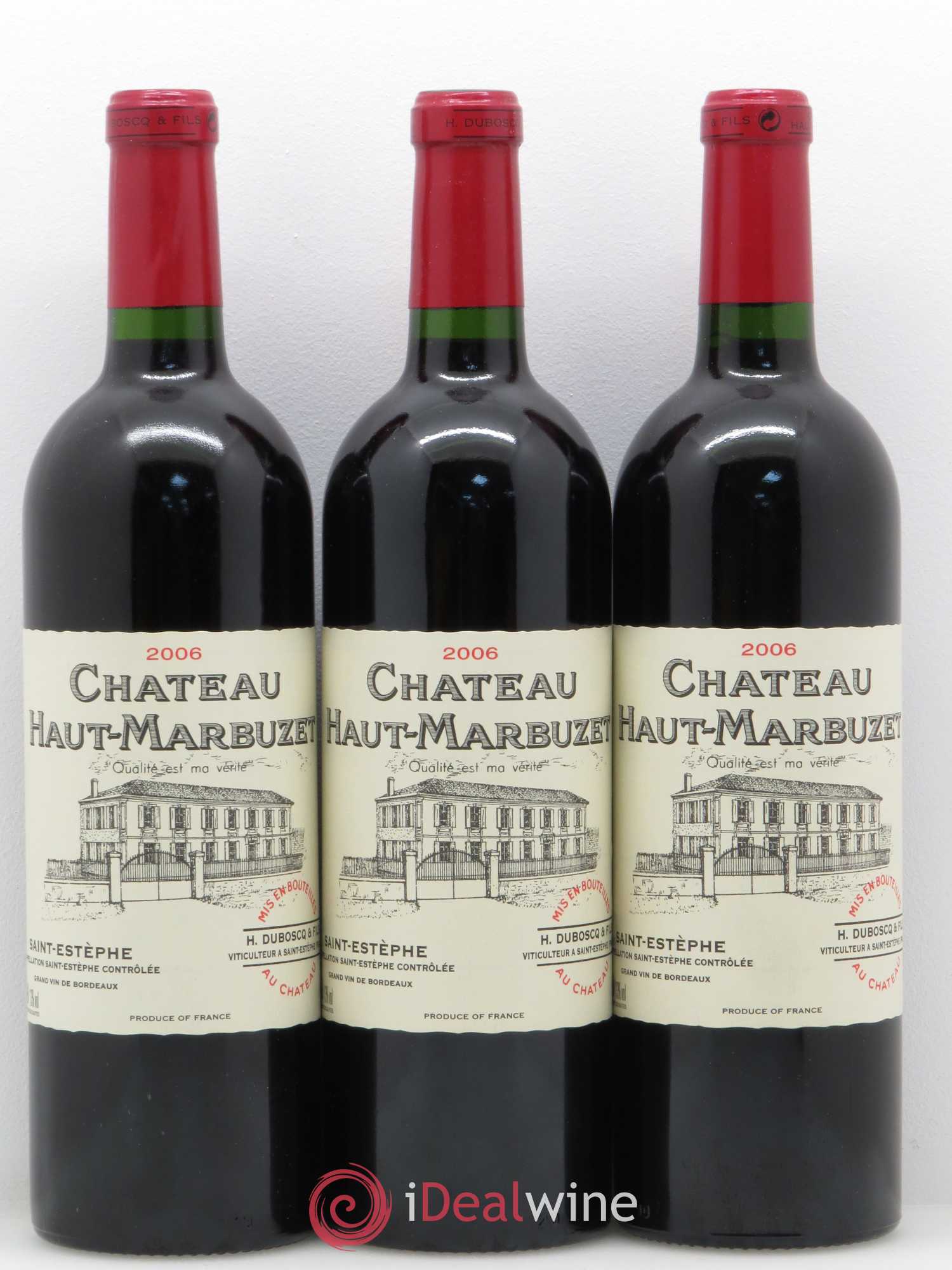 Château Haut Marbuzet 2006 - Lot de 12 bouteilles - 4
