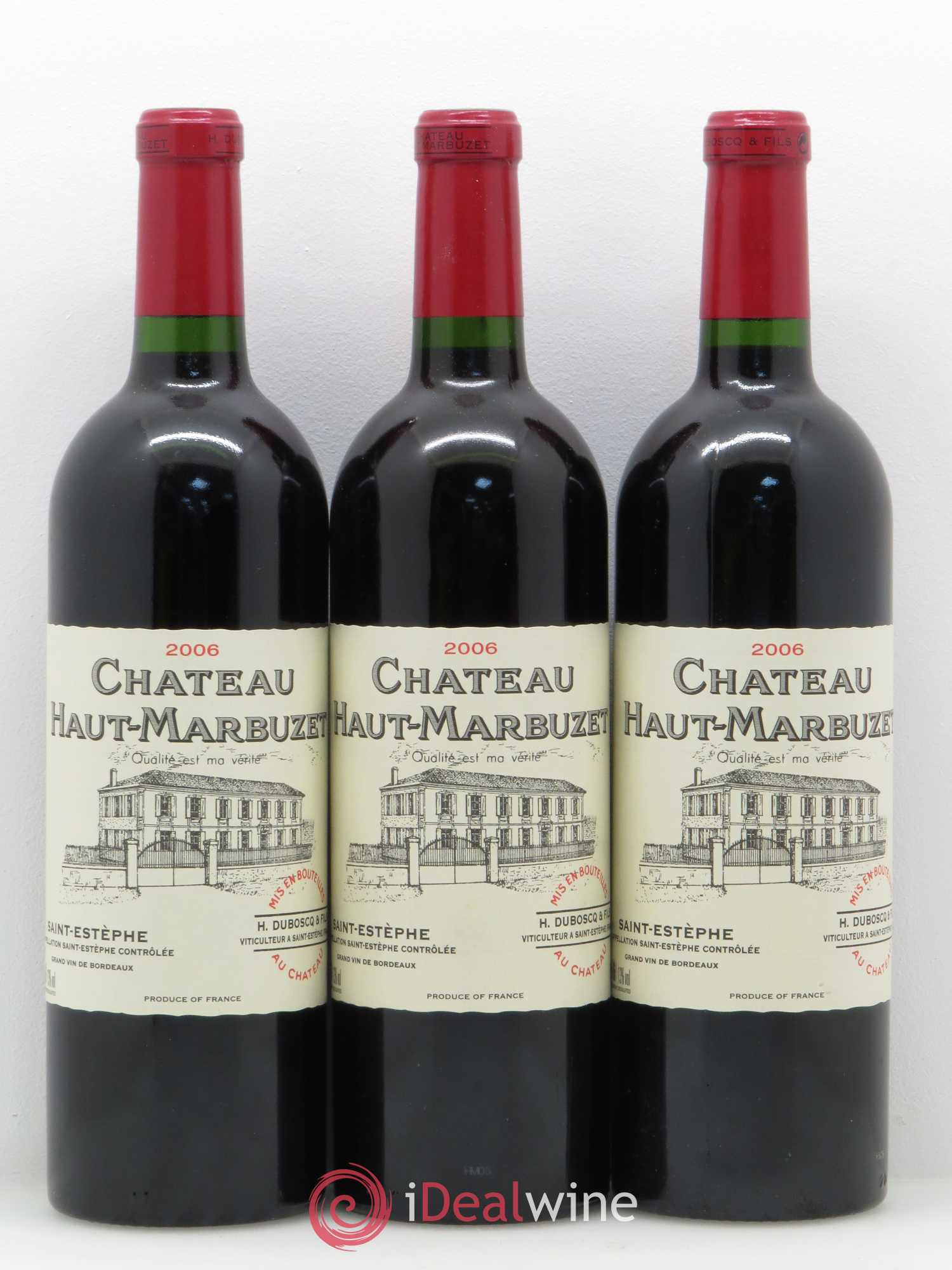Château Haut Marbuzet 2006 - Lot de 12 bouteilles - 4