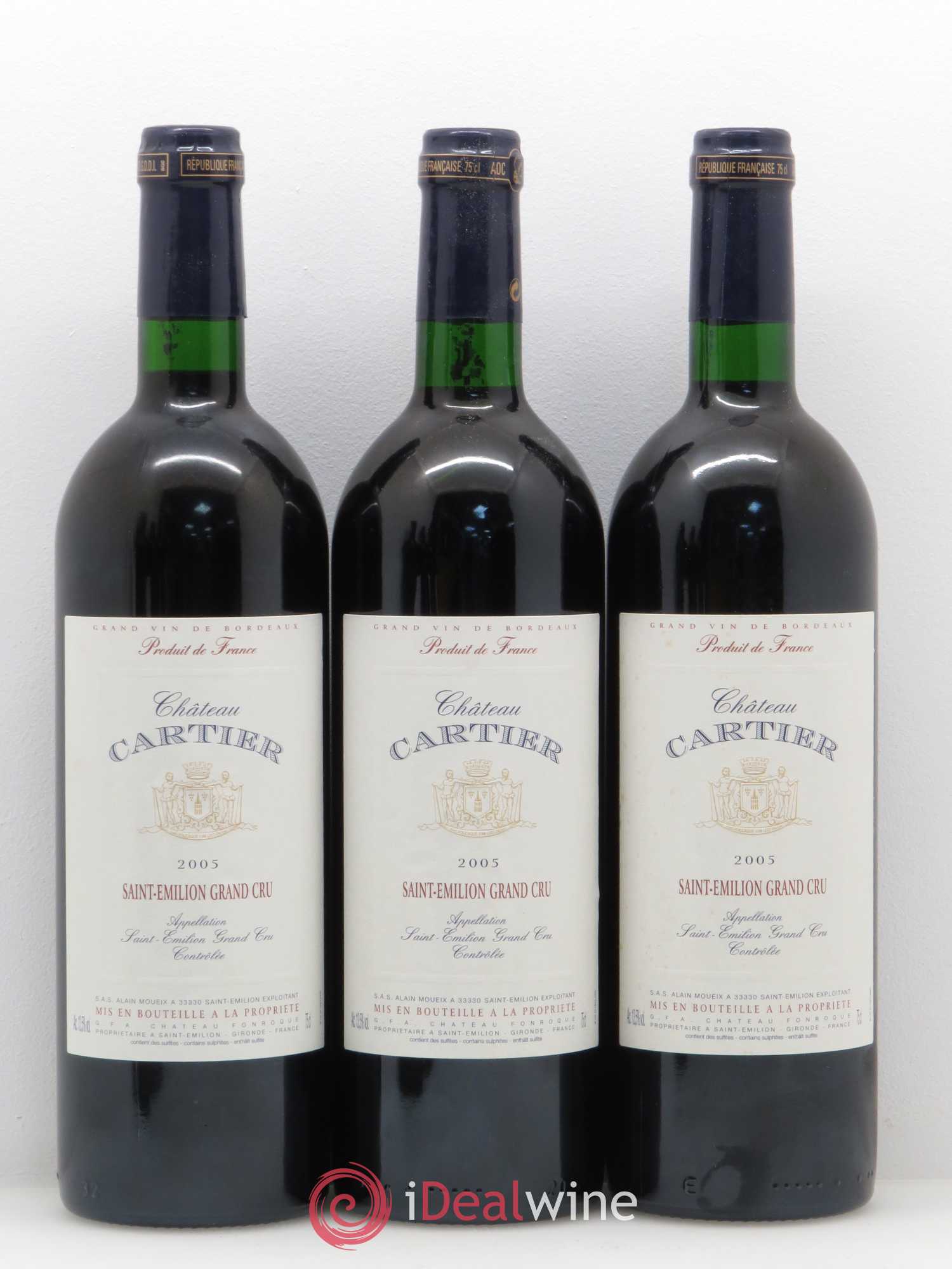Bordeaux Château Cartier 2005 - Posten von 12 Flaschen - 1