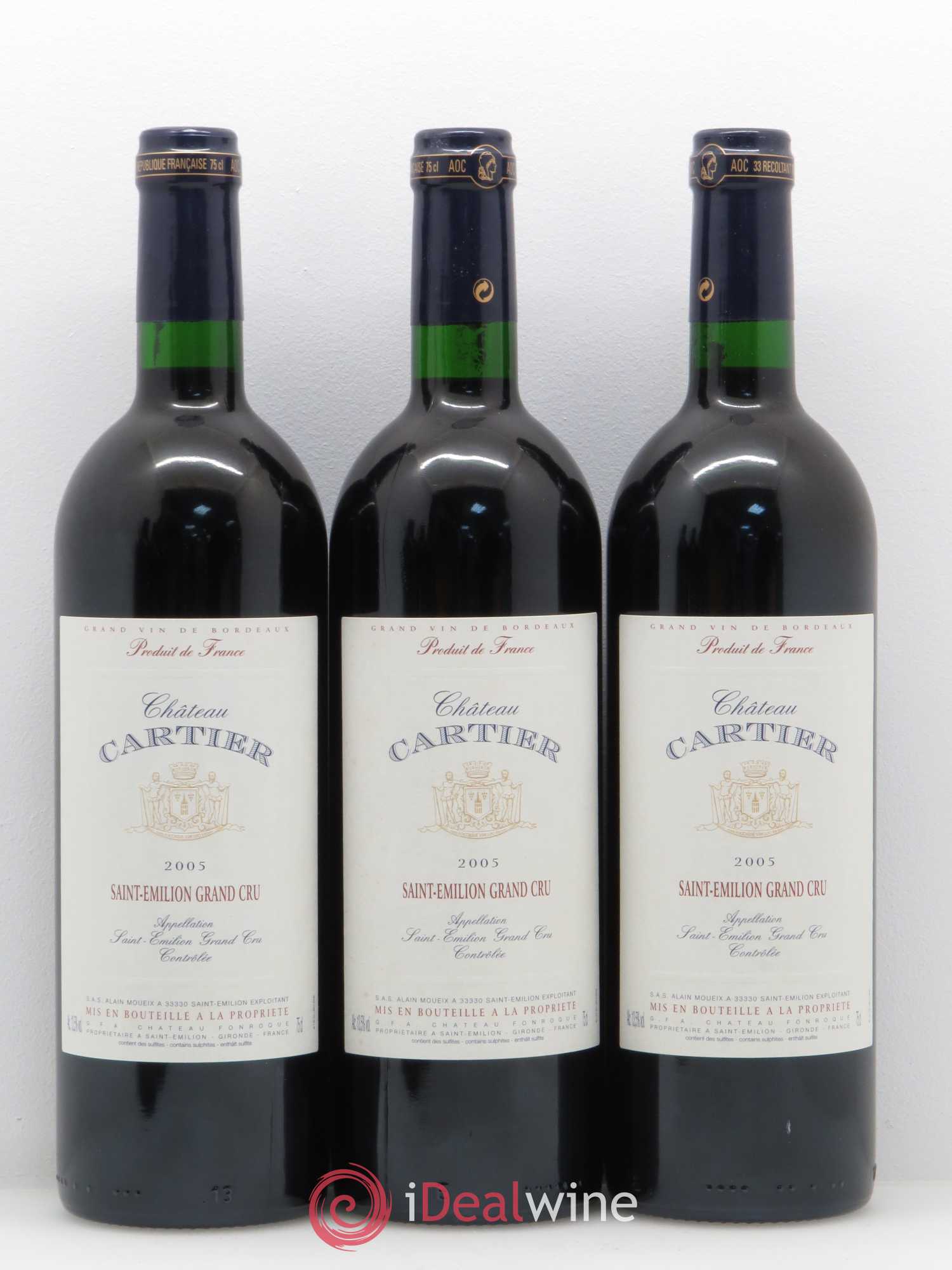 Bordeaux Château Cartier 2005 - Posten von 12 Flaschen - 3