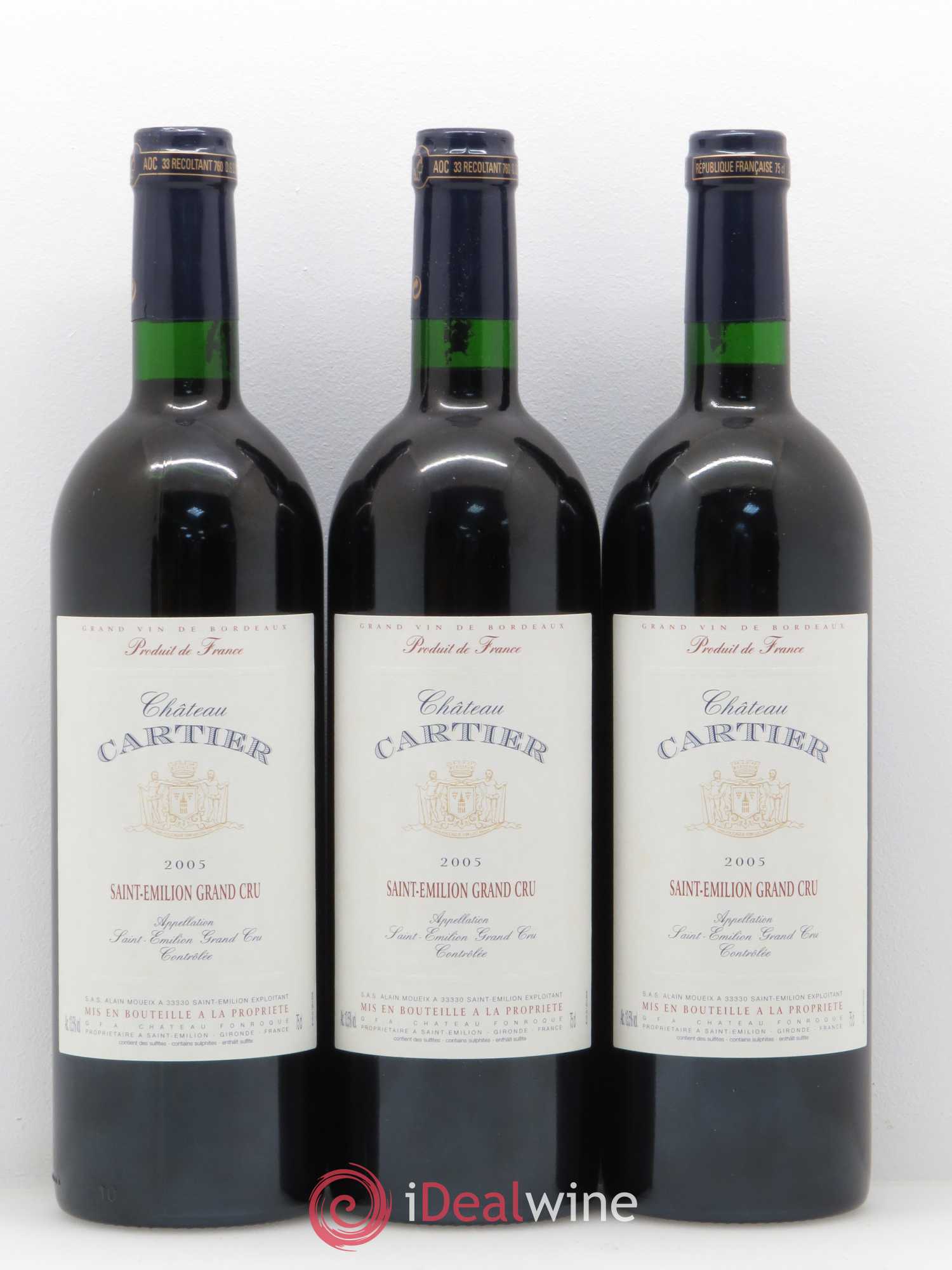 Bordeaux Château Cartier 2005 - Posten von 12 Flaschen - 4
