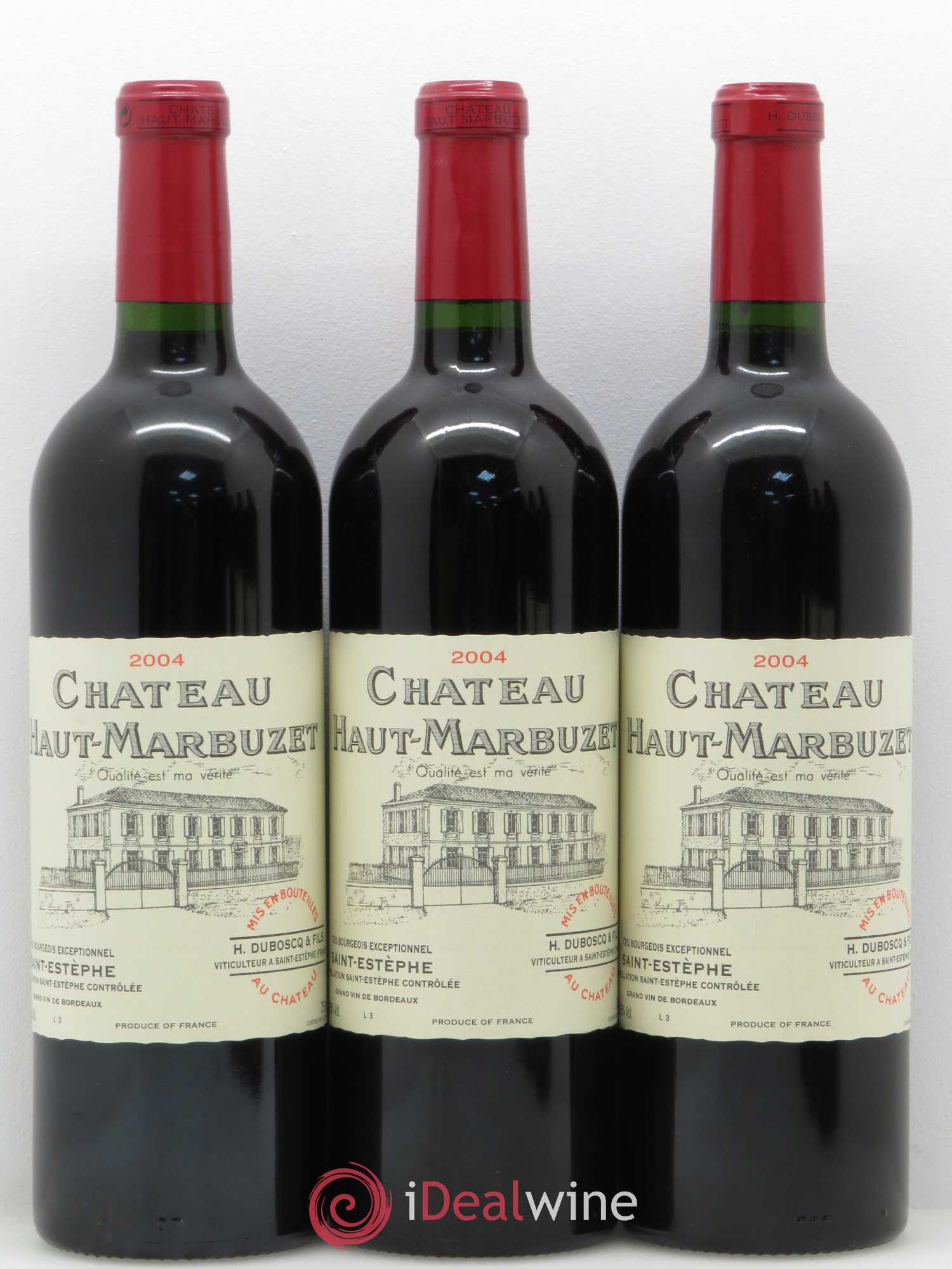 Château Haut Marbuzet 2004 - Lot de 12 bouteilles - 3