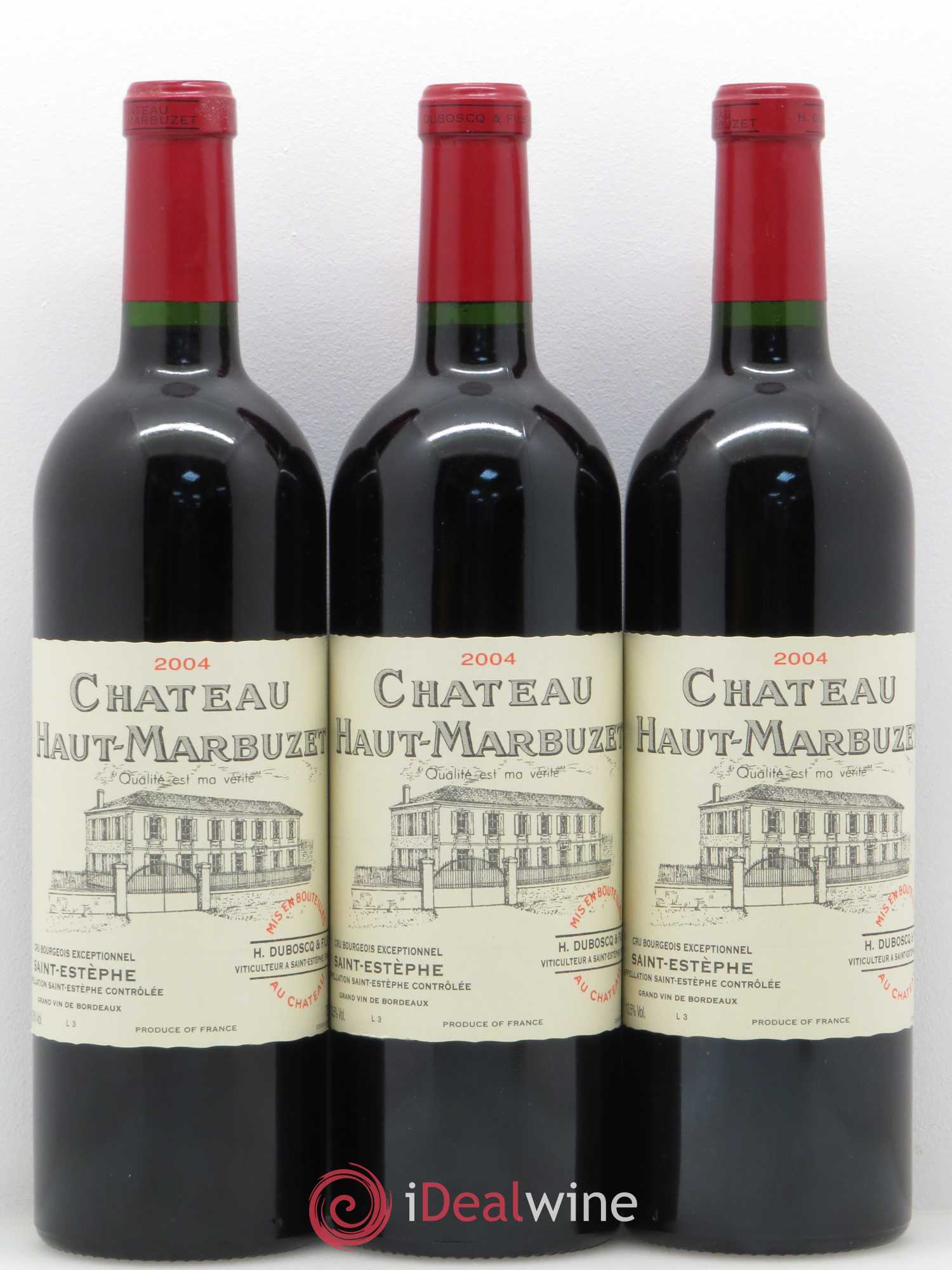 Château Haut Marbuzet 2004 - Lot de 12 bouteilles - 4