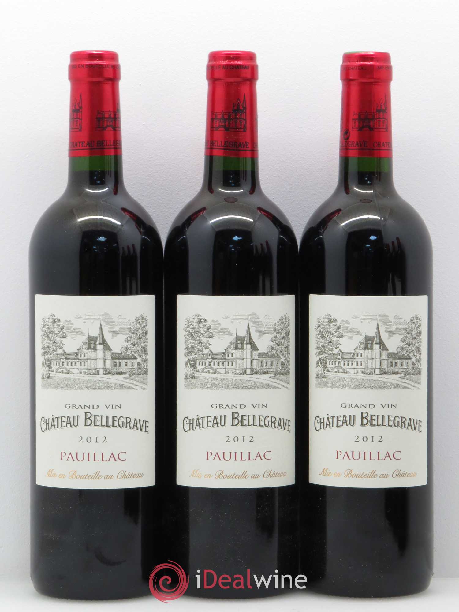 Château Bellegrave Cru Bourgeois 2012 - Lot de 12 bouteilles - 3