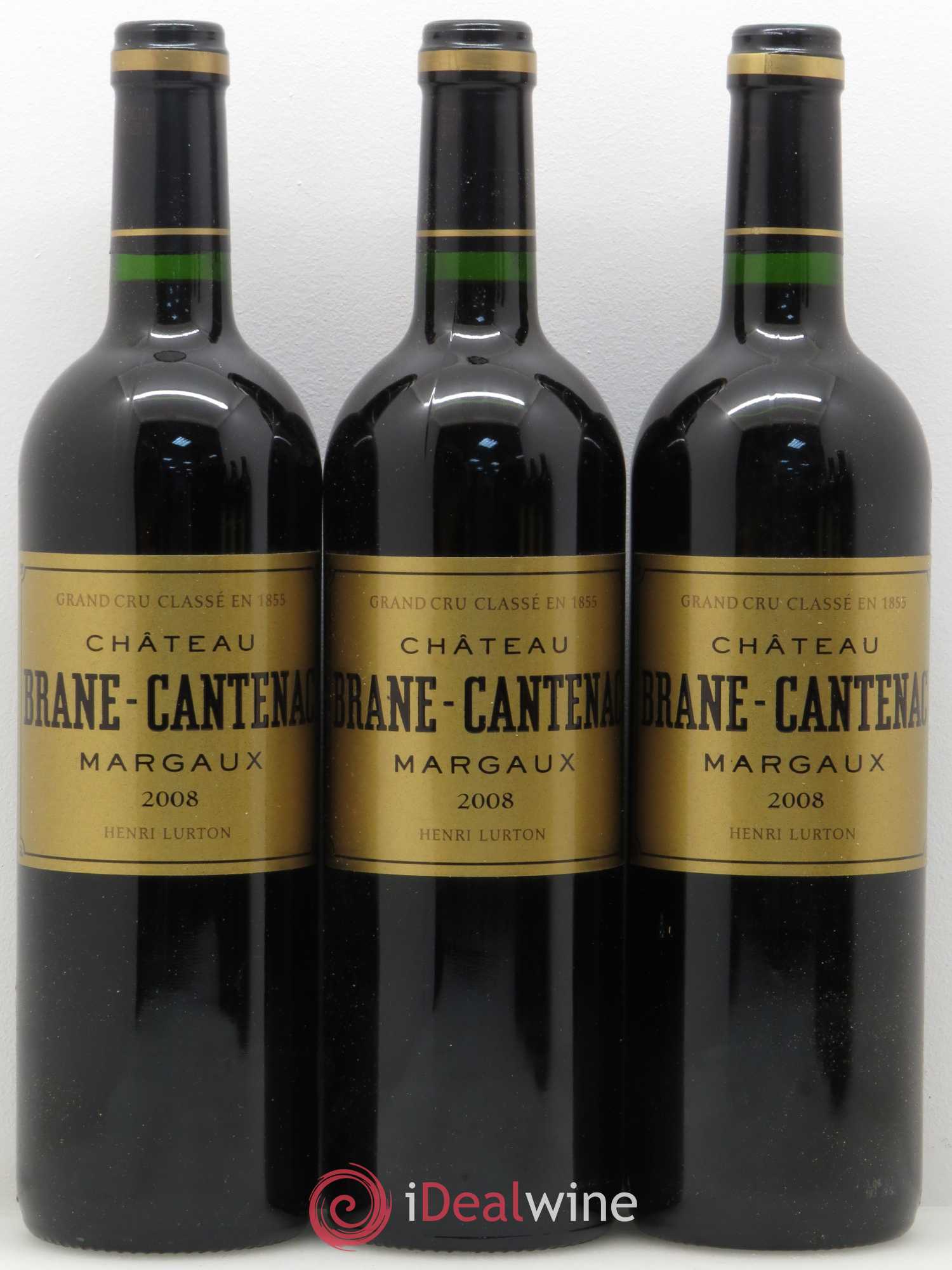Château Brane Cantenac 2ème Grand Cru Classé 2008 - Lot de 12 bouteilles - 3