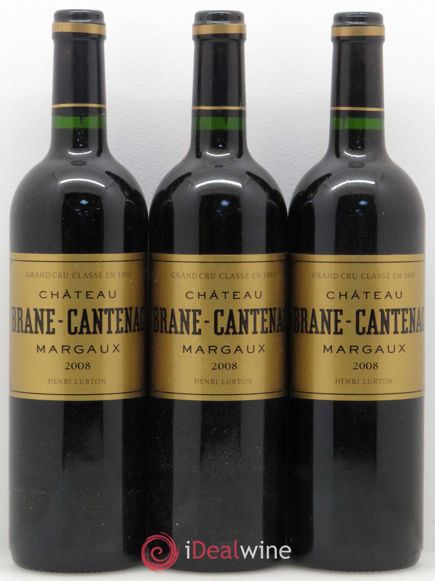Château Brane Cantenac 2ème Grand Cru Classé 2008 - Lot de 12 bouteilles - 4