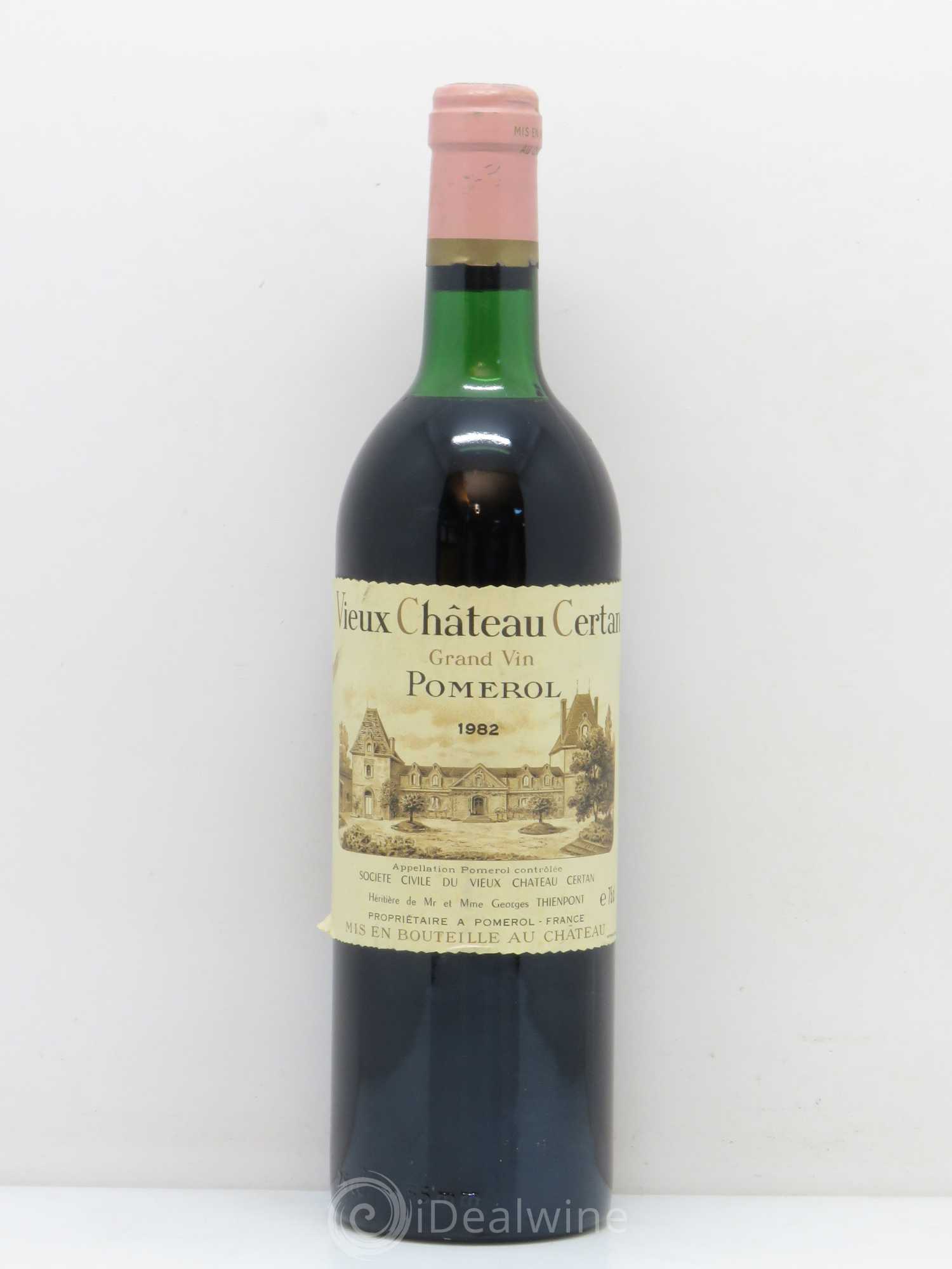 Vieux Château Certan 1982 - Lot de 1 bouteille - 0