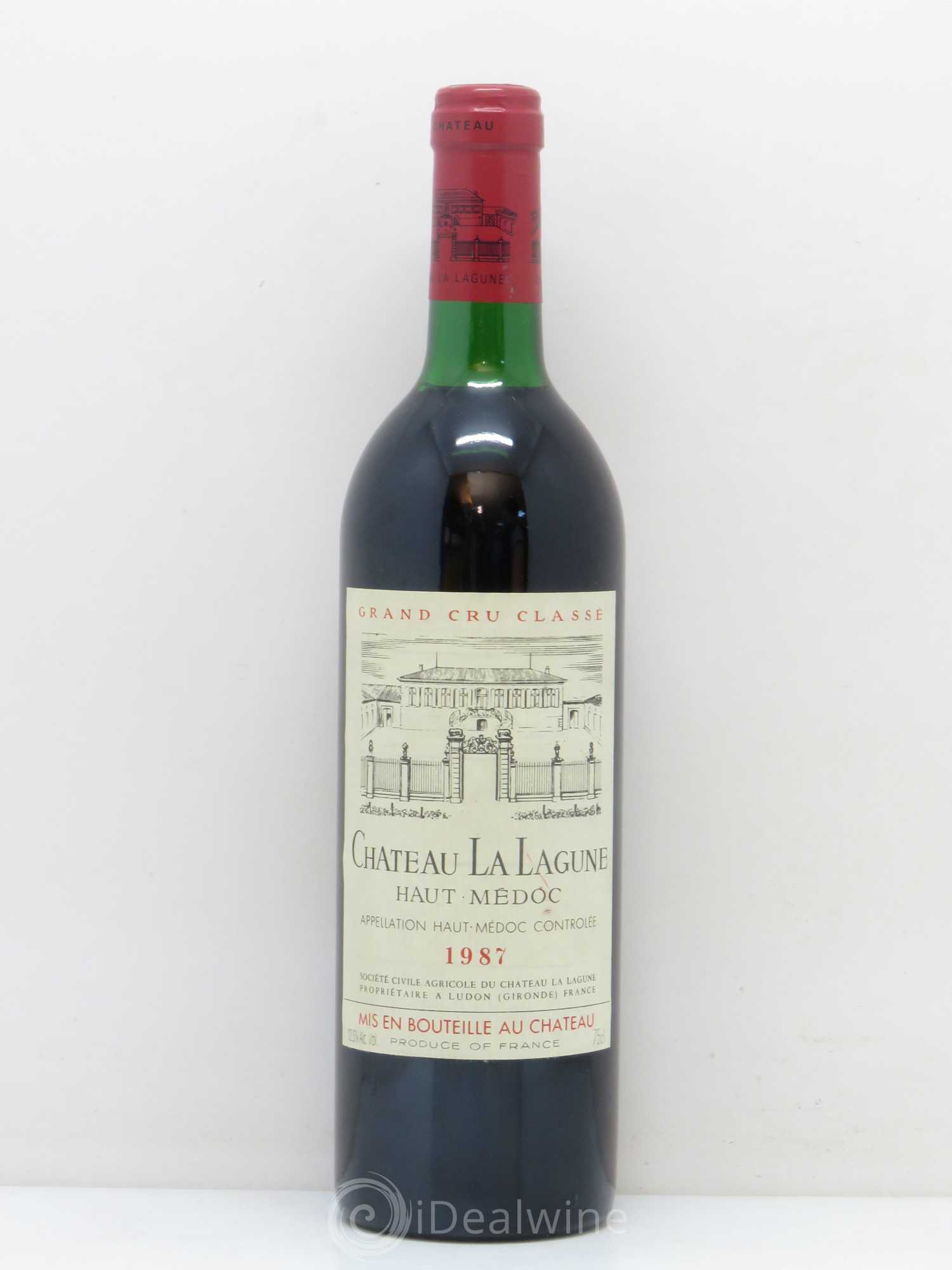Château la Lagune 3ème Grand Cru Classé 1987 - Lot de 1 bouteille - 0